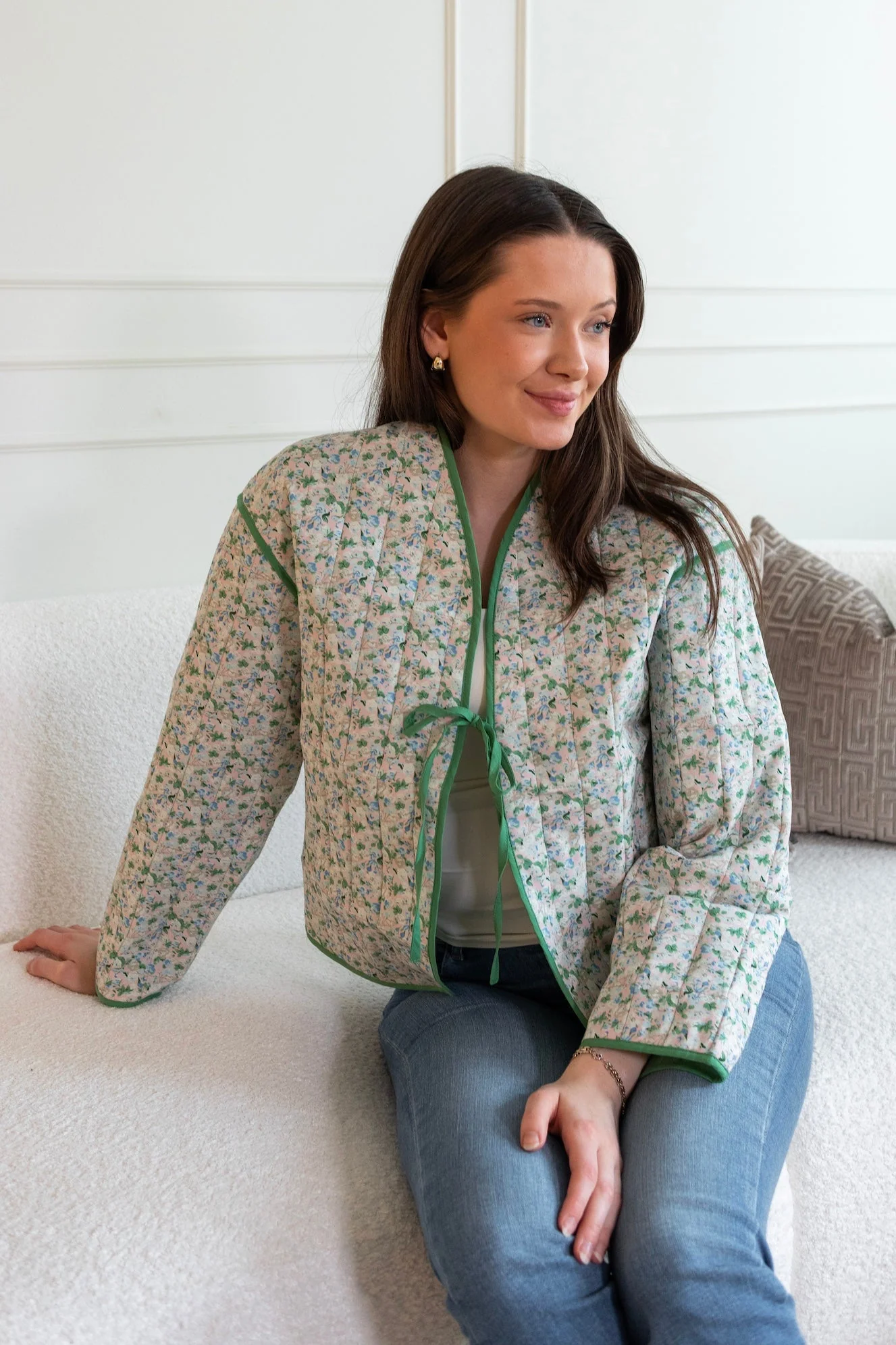 Kamela Jacket Rose/Blue - Image 6