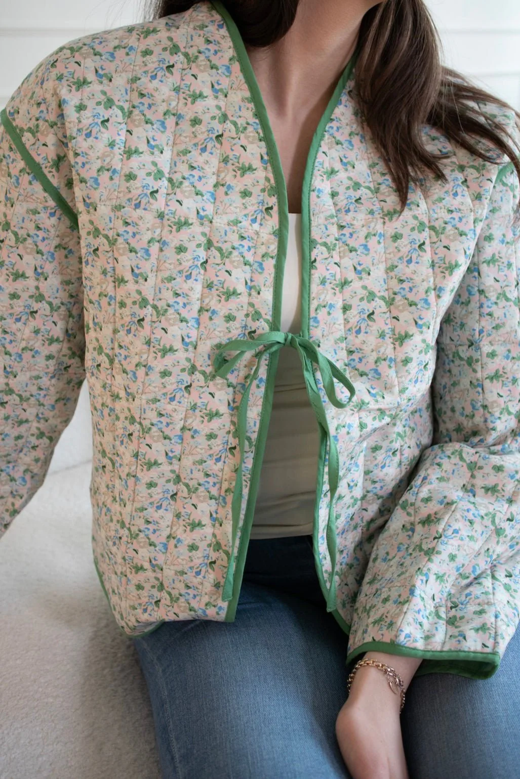 Kamela Jacket Rose/Blue - Image 7