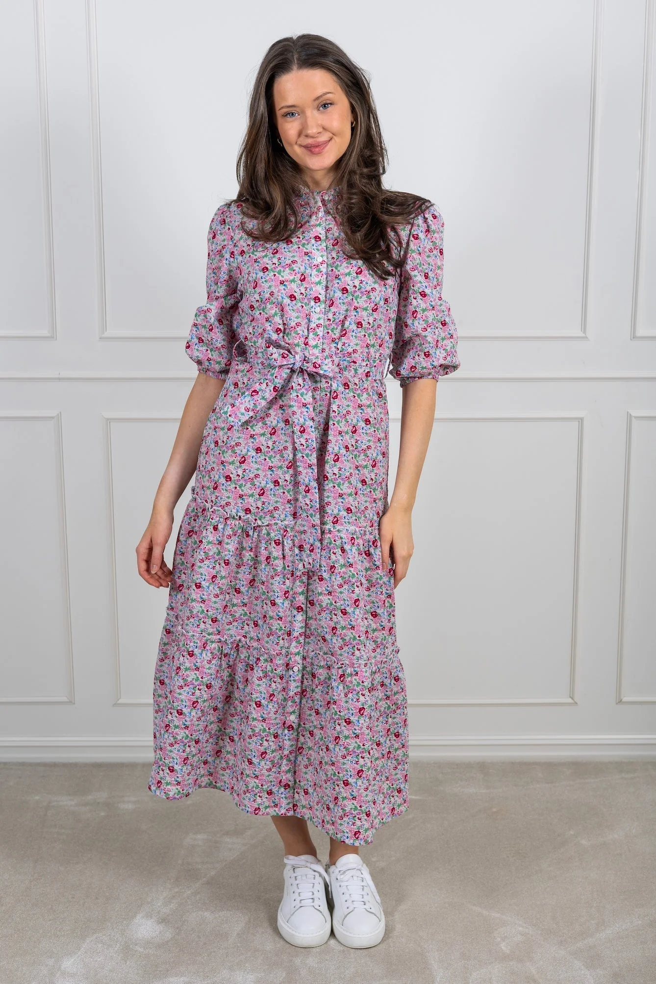 Kate Long Dress Rose/Pink