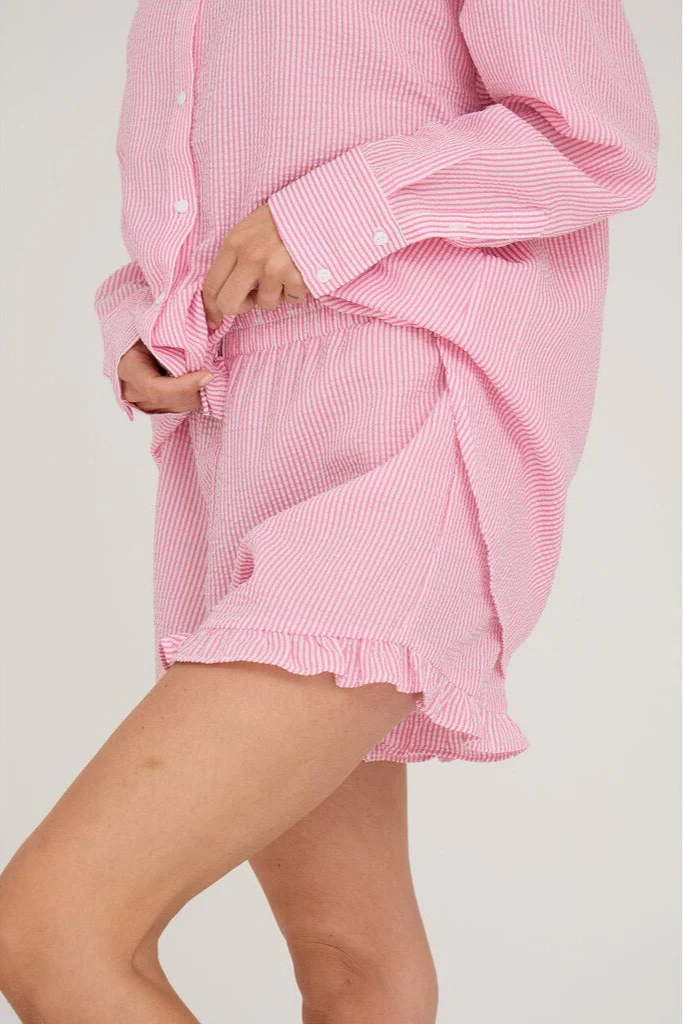 Sonja Shorts Hot Pink/White - Image 7
