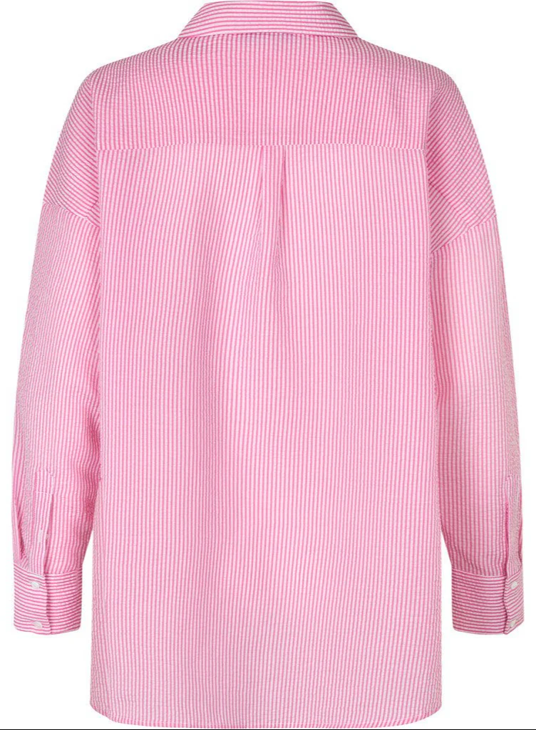 Sonja Shirt Hot Pink/White - Image 9
