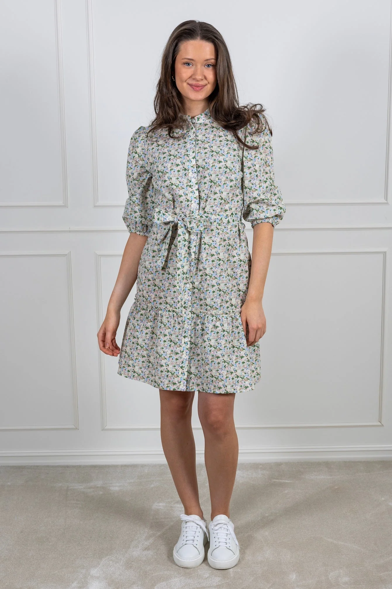 Kate Dress Rose/Blue