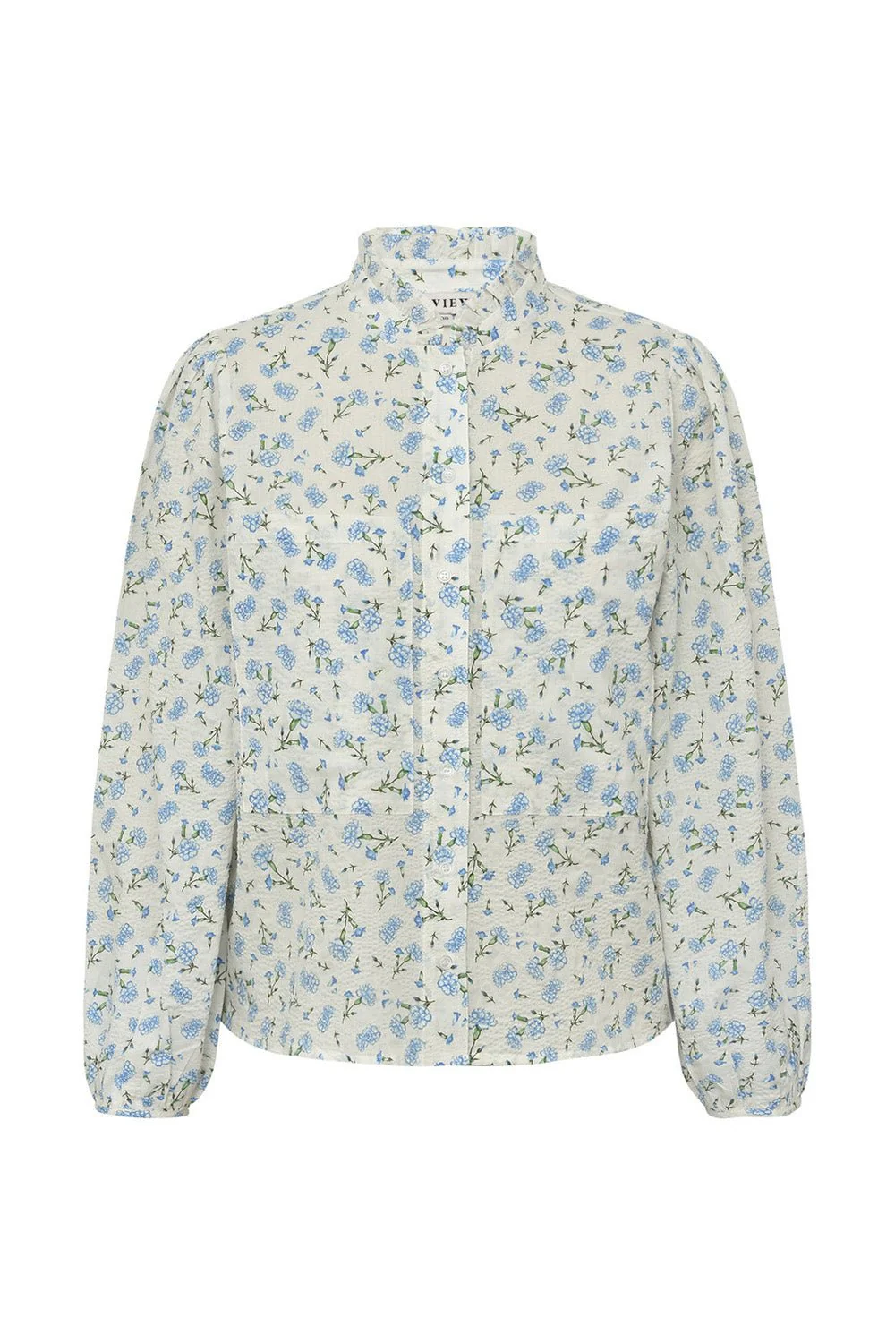 Tiffany Shirt White/Blue - Image 2