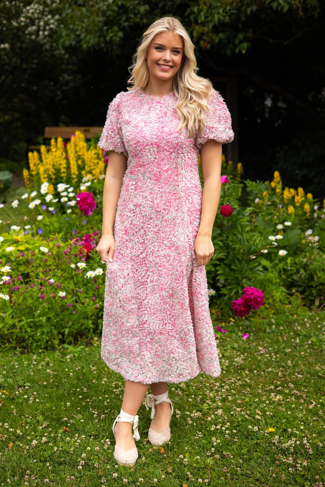 Yaskerry Ss Long Dress Sachet Pink - Image 3