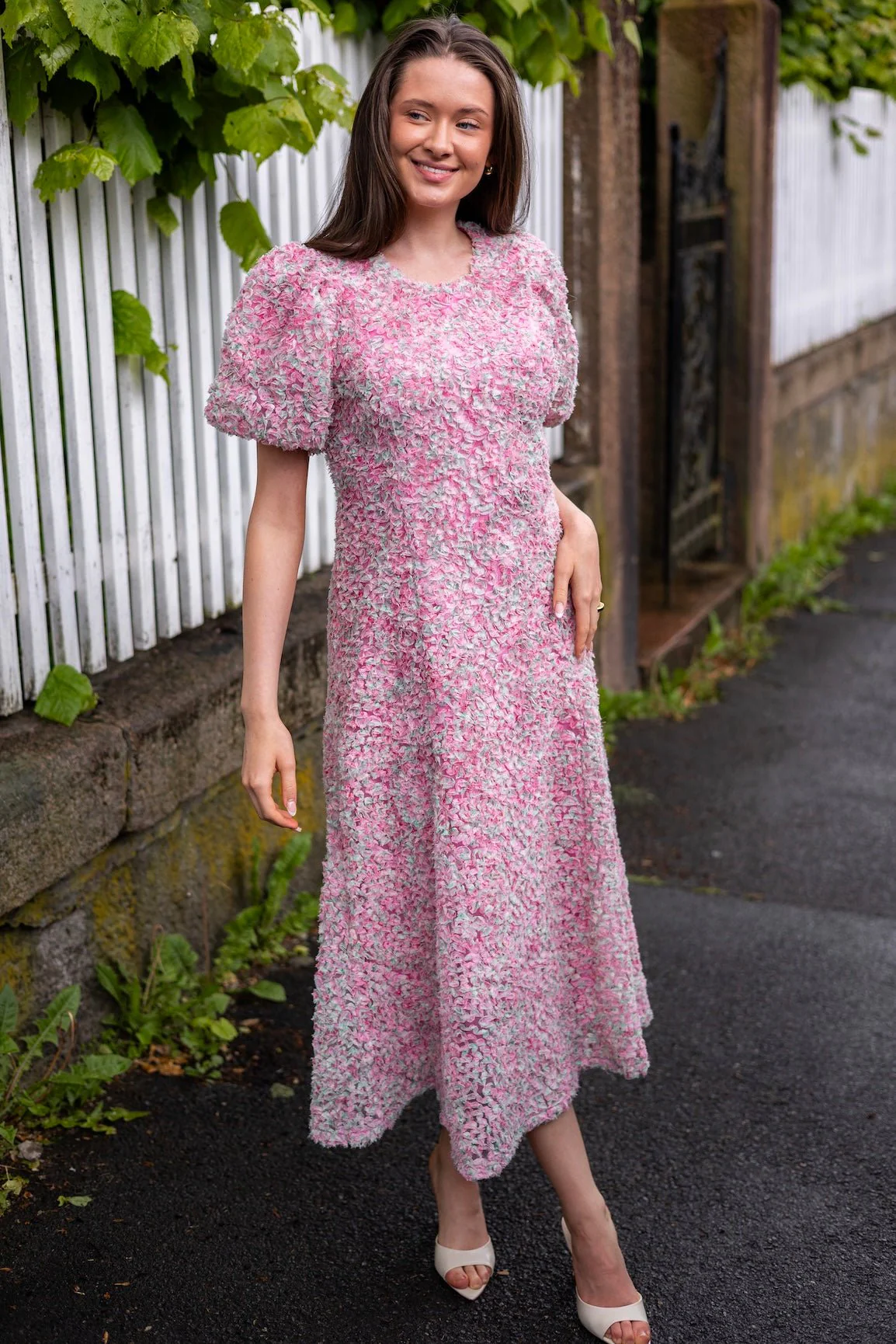 Yaskerry Ss Long Dress Sachet Pink - Image 7