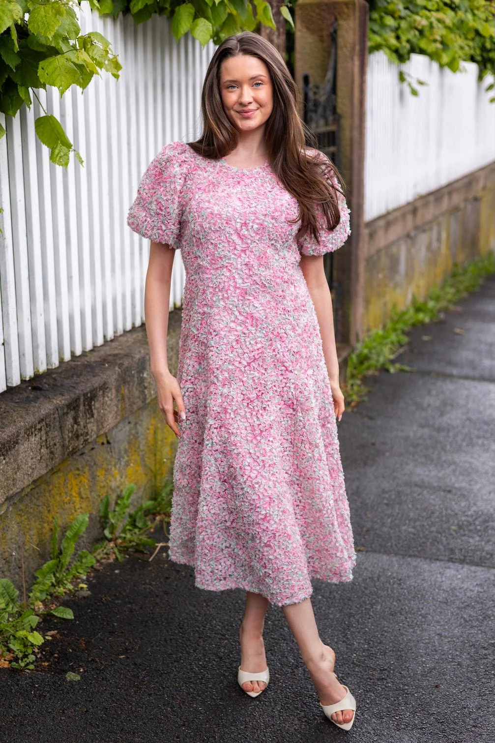 Yaskerry Ss Long Dress Sachet Pink - Image 8