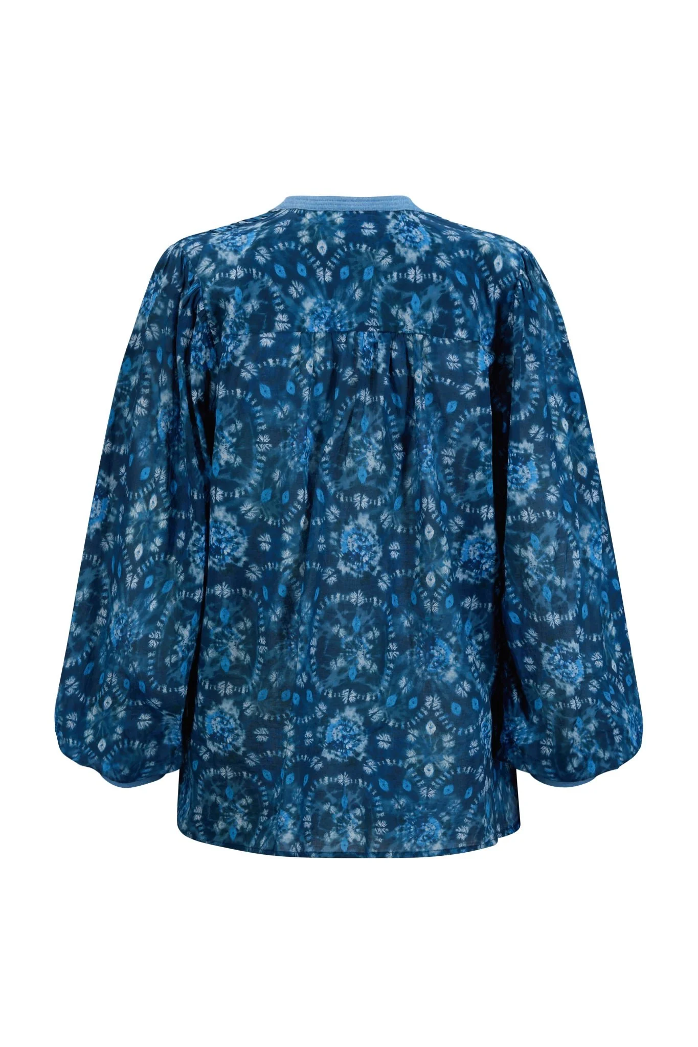 Indigo Casablanca Blouse Blue - Image 3