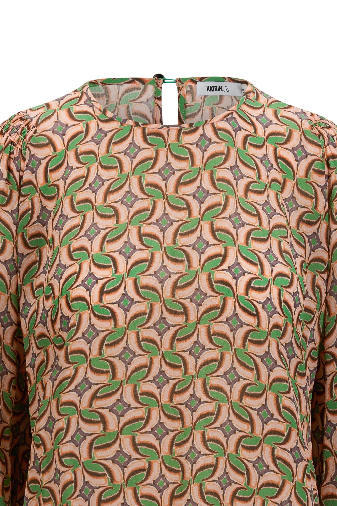 Agadir Blaire Blouse Green - Image 4