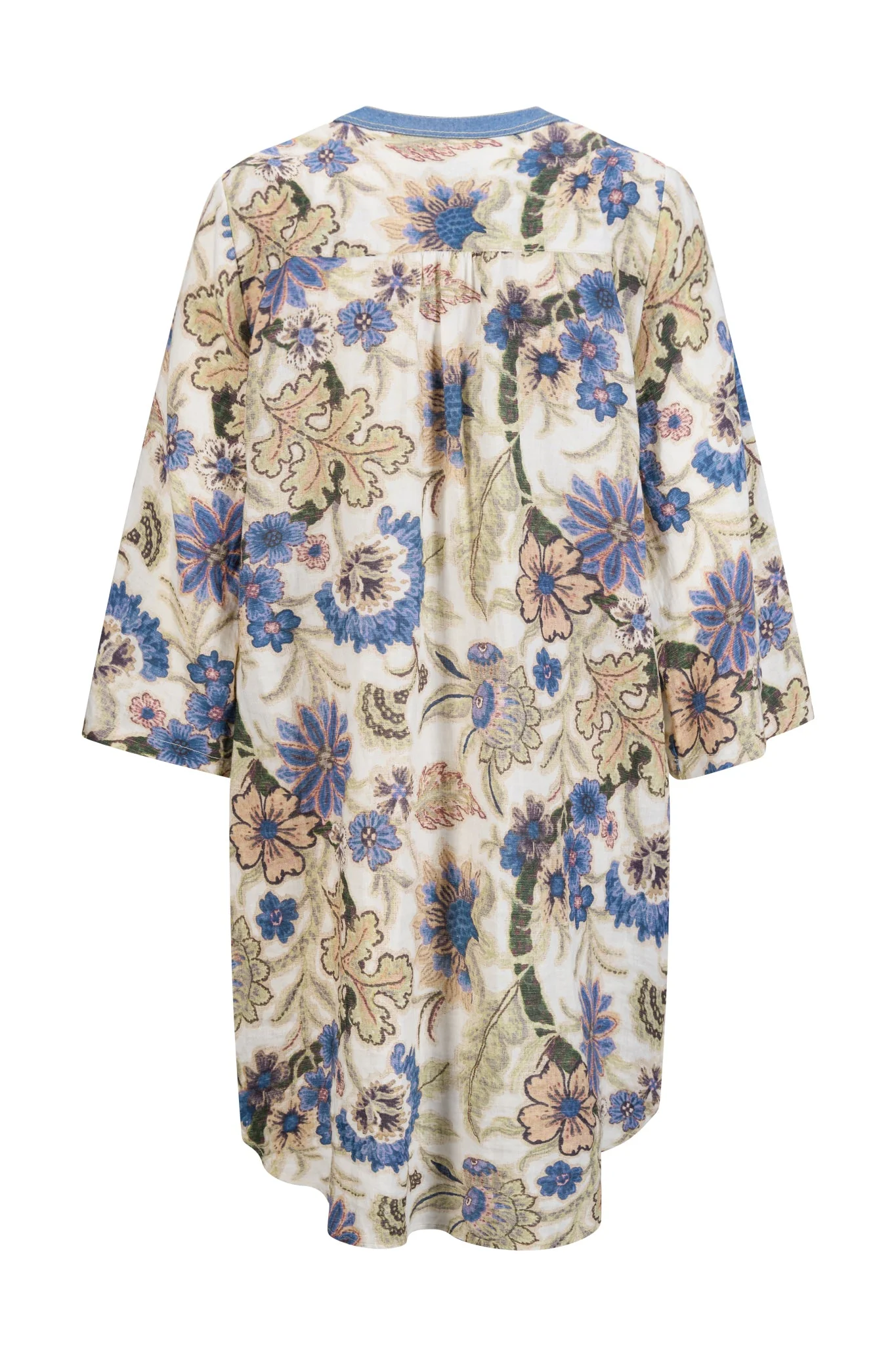 Paloma Elena Dress Blue - Image 3