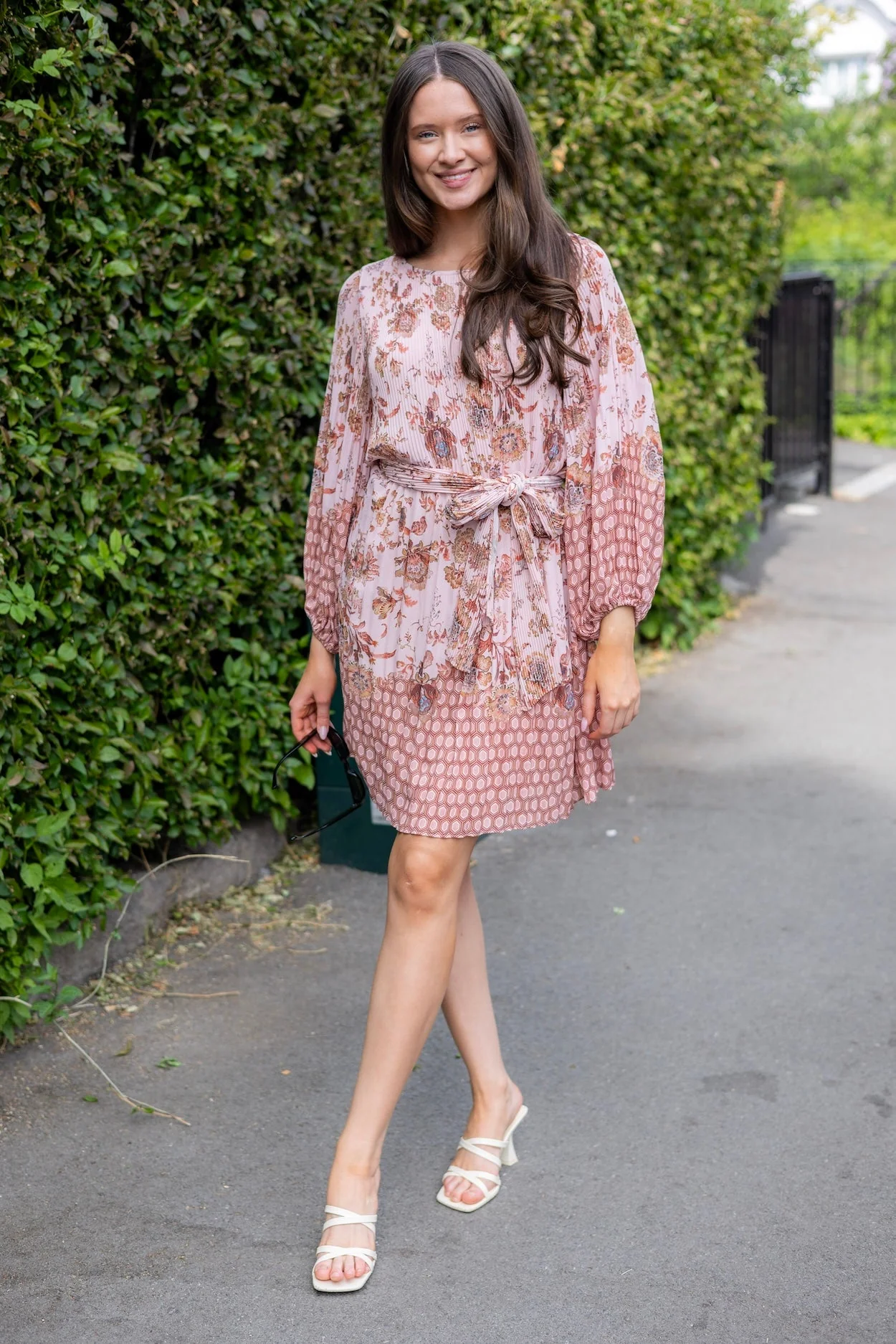 Paris Deco Jackie Dress Rose - Image 3