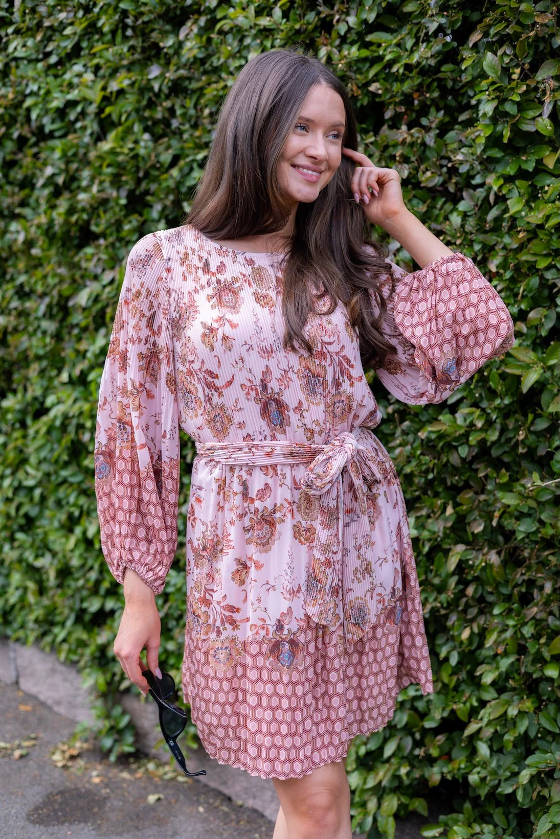 Paris Deco Jackie Dress Rose - Image 4