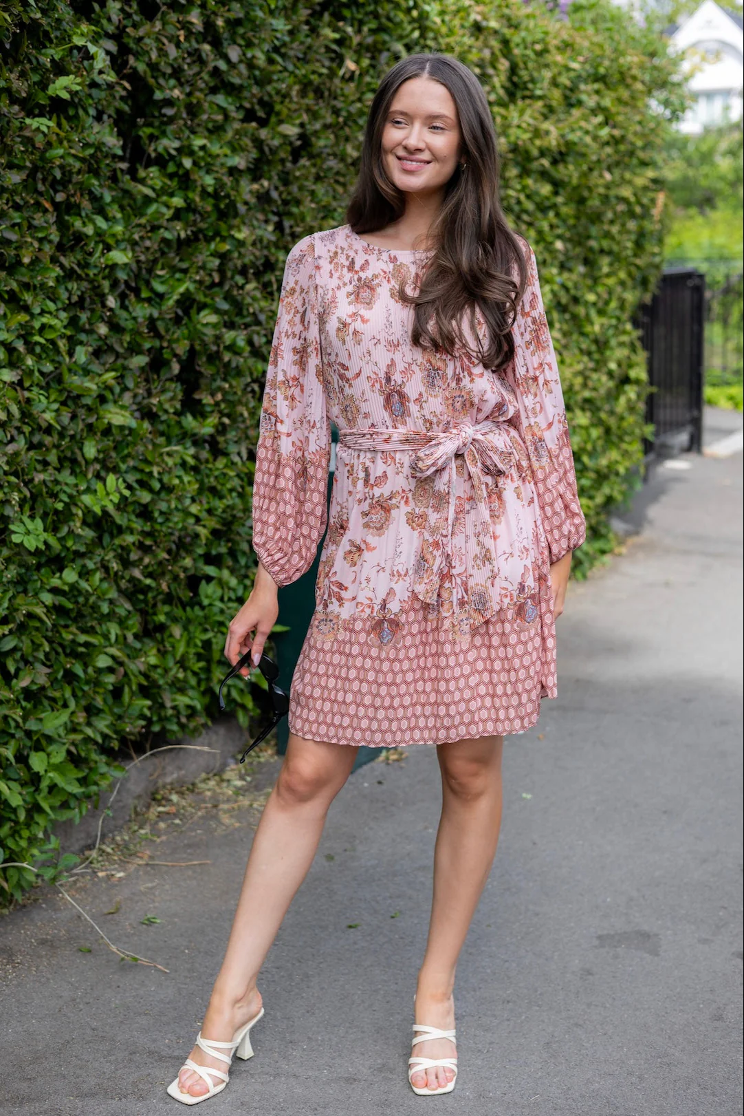 Paris Deco Jackie Dress Rose - Image 5