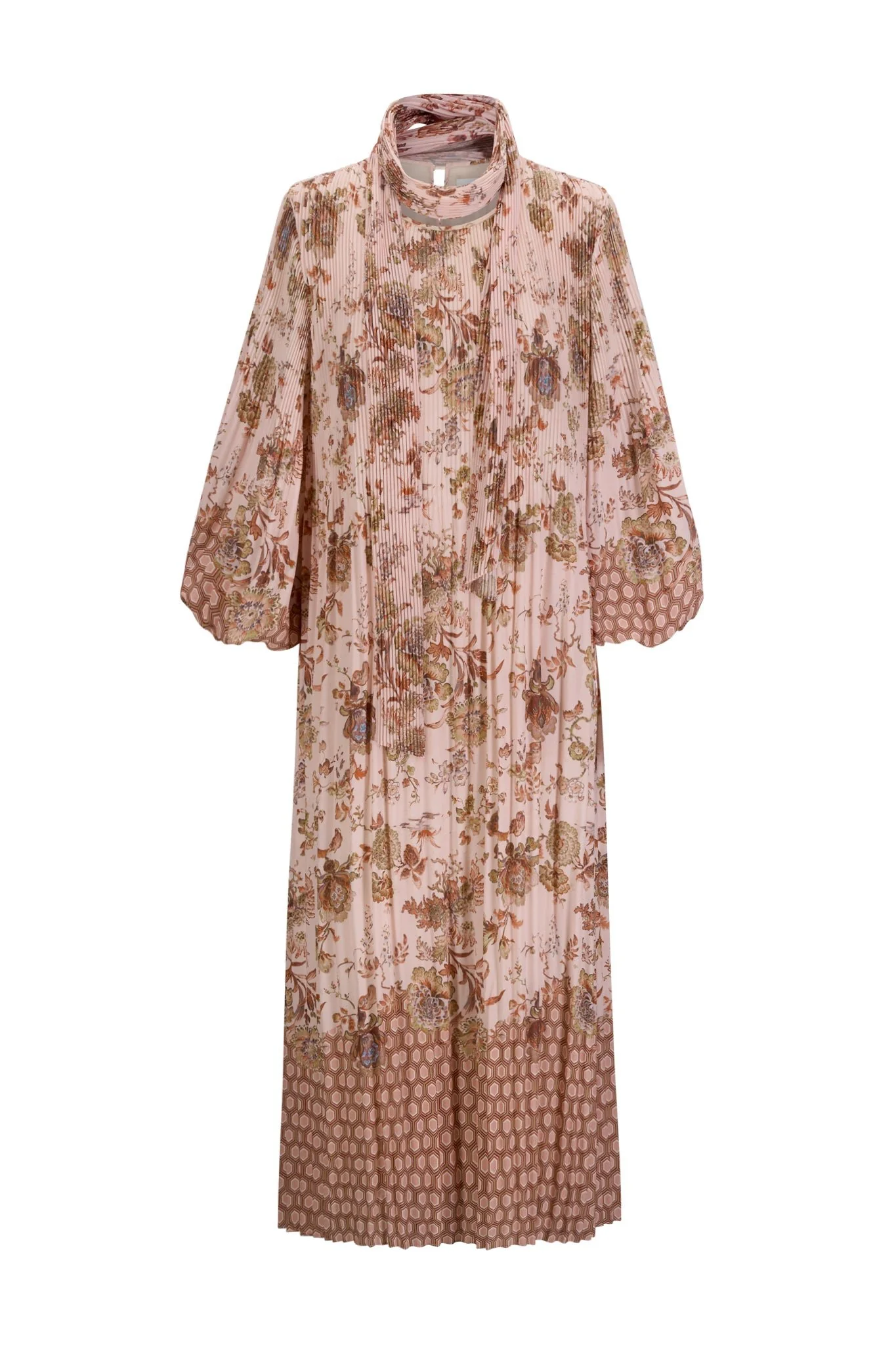 Paris Deco Jackie Midi Dress Rose - Image 7