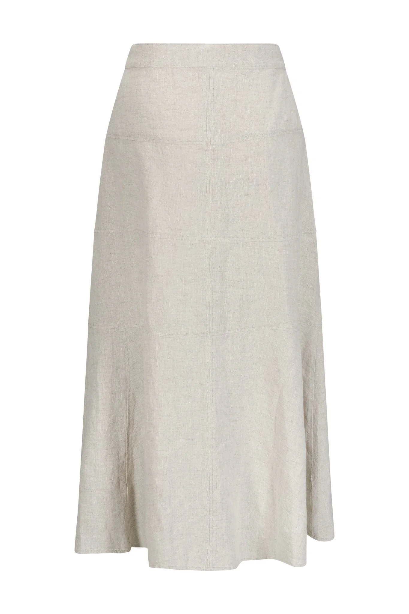 Provance Linen Skirt Natural Linen - Image 3
