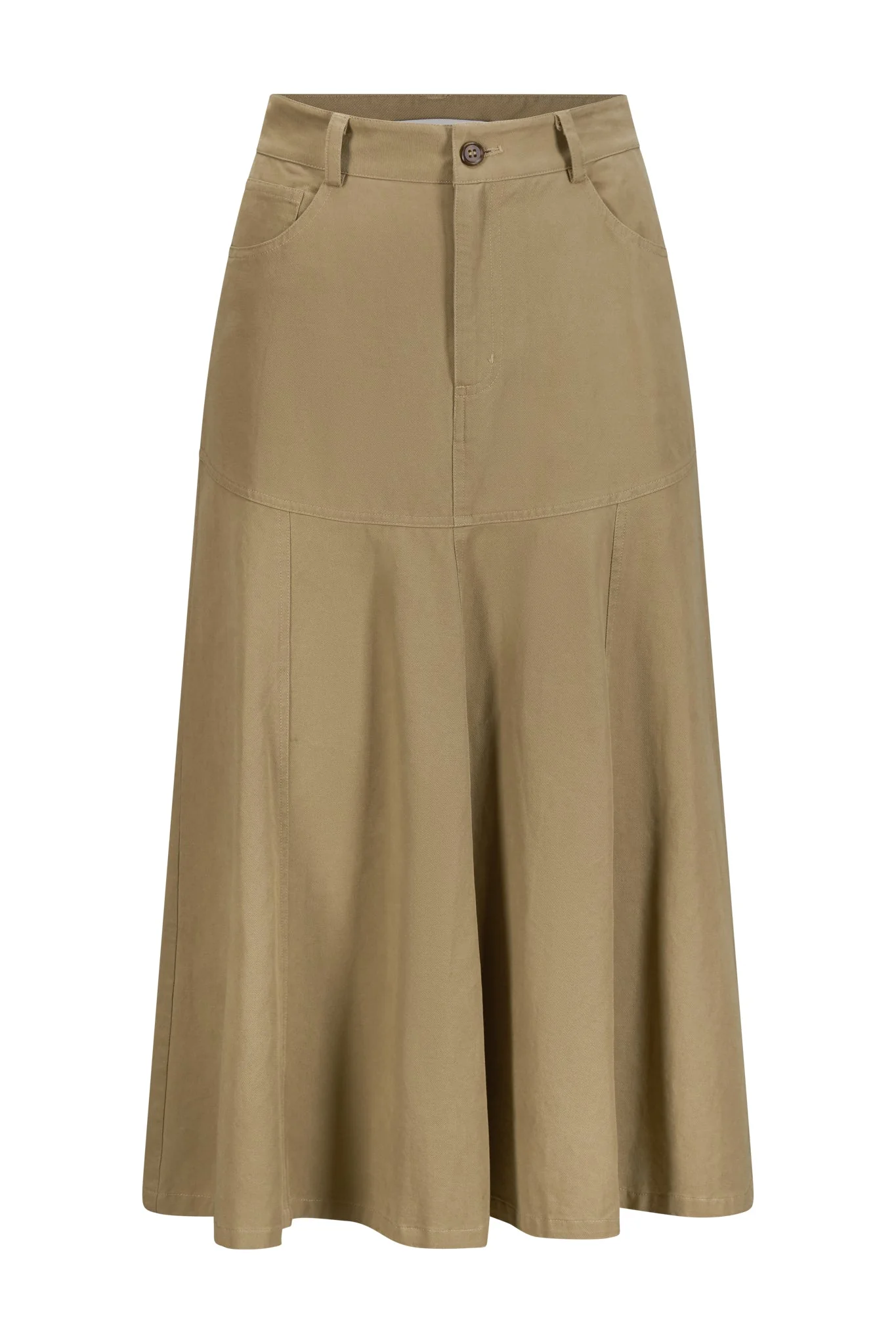 Cape Town Skirt Khaki - Image 2