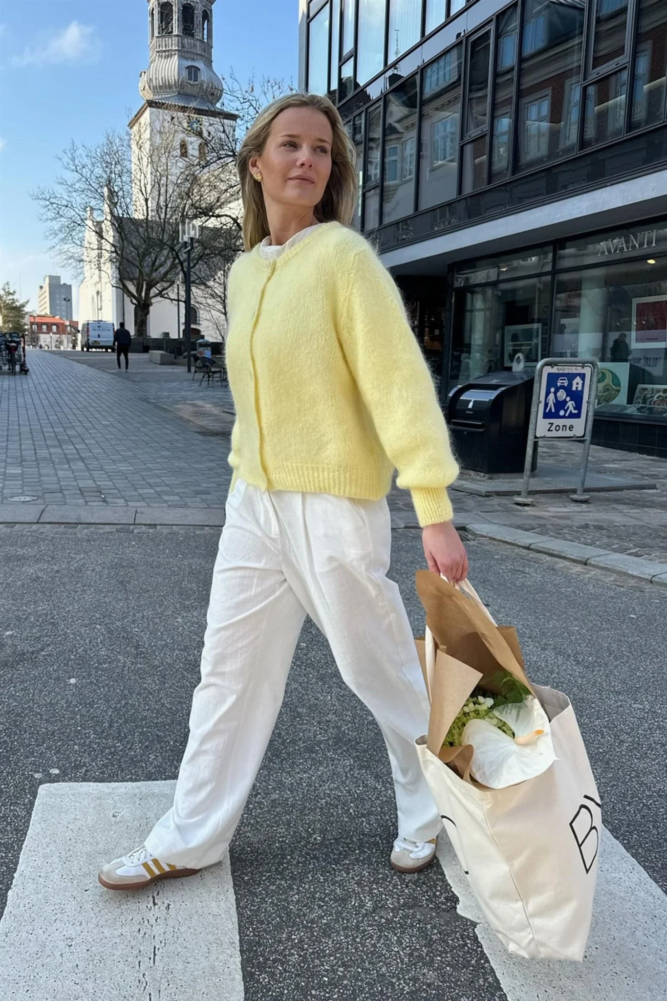 Ida Cardigan Yellow - Image 8