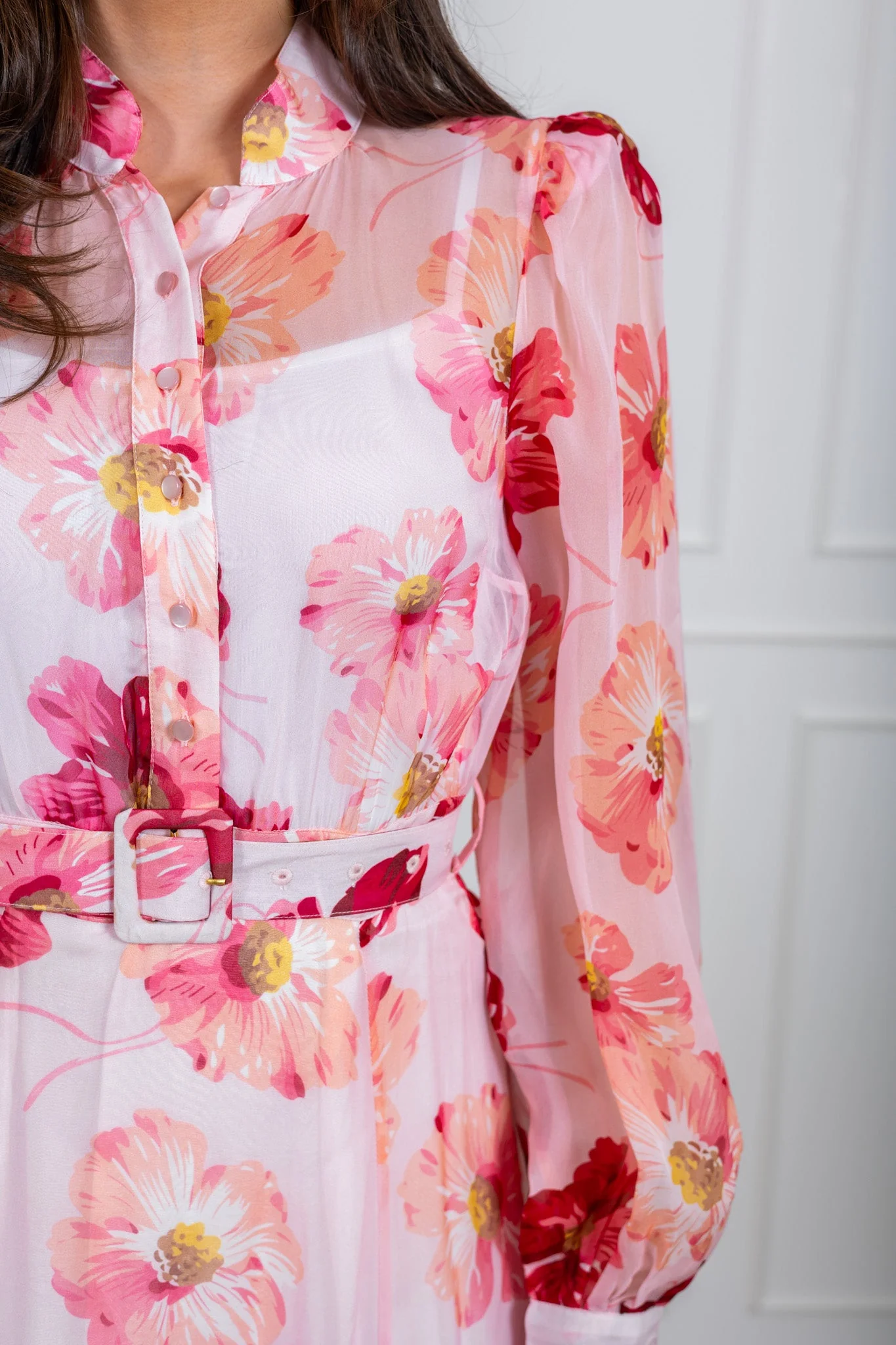 Organza Belt Dress Romance - Image 5