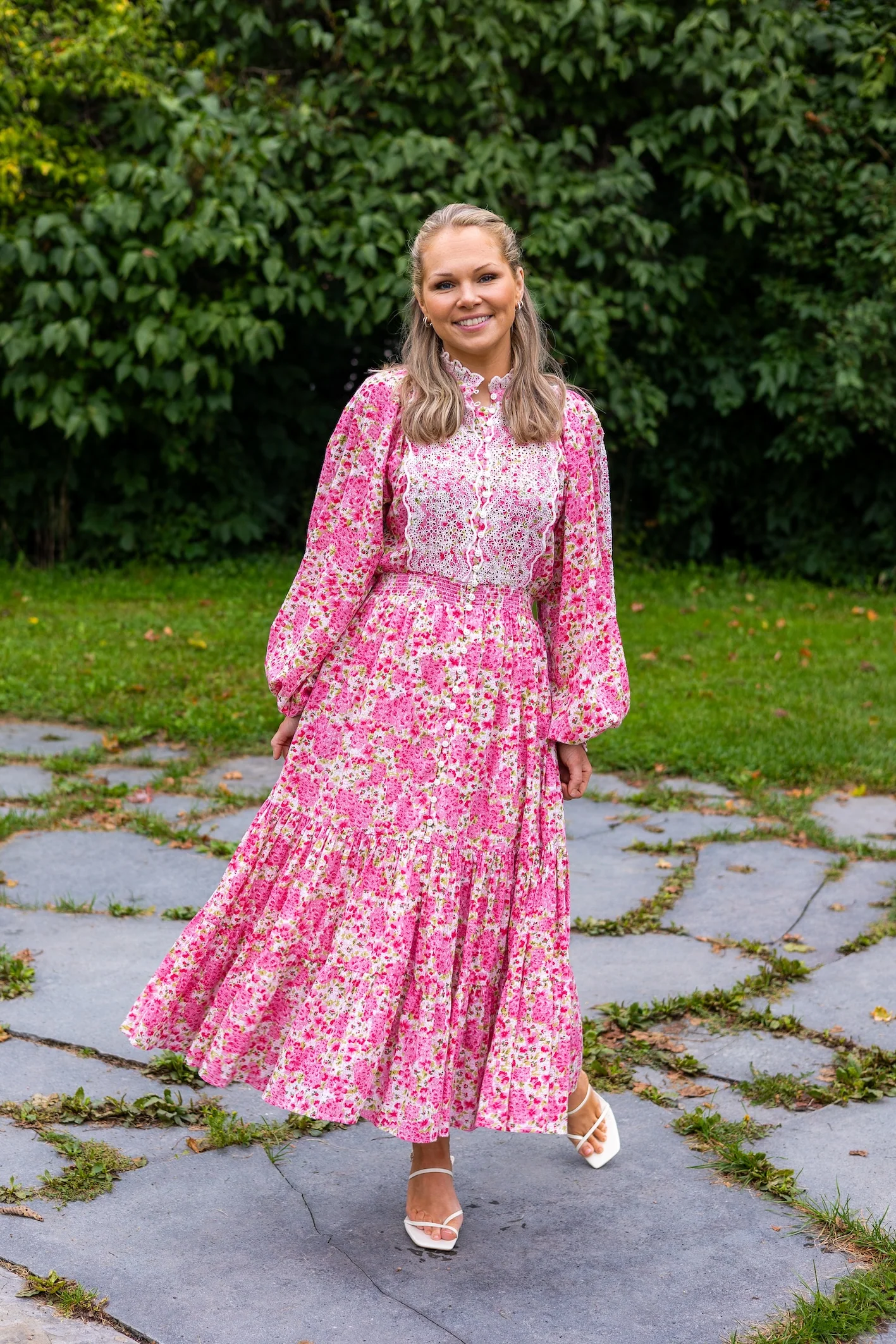 Cotton Slub Midi Dress Summer Fields - Image 6