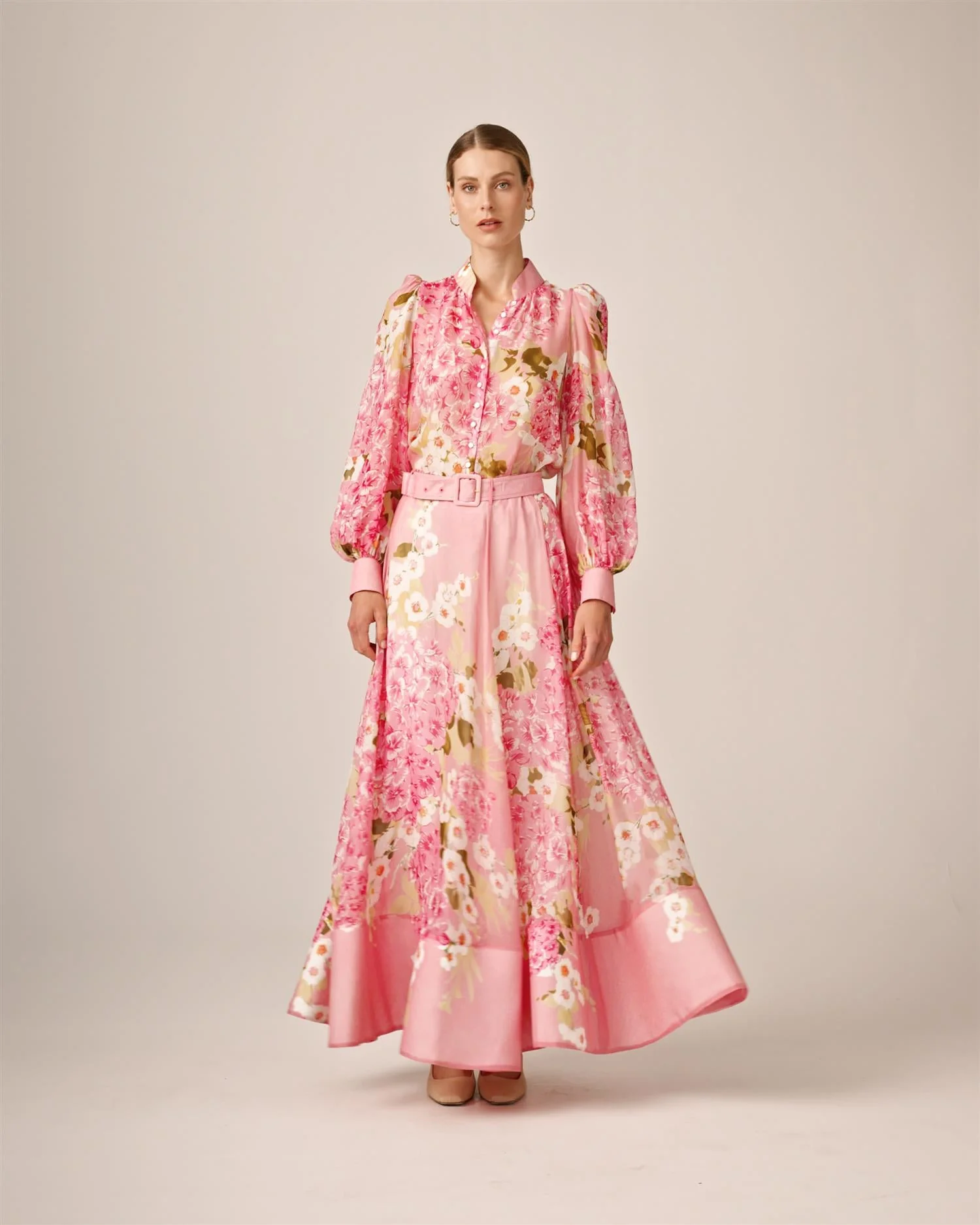 Organza Maxi Skirt Cherry Blossom - Image 8
