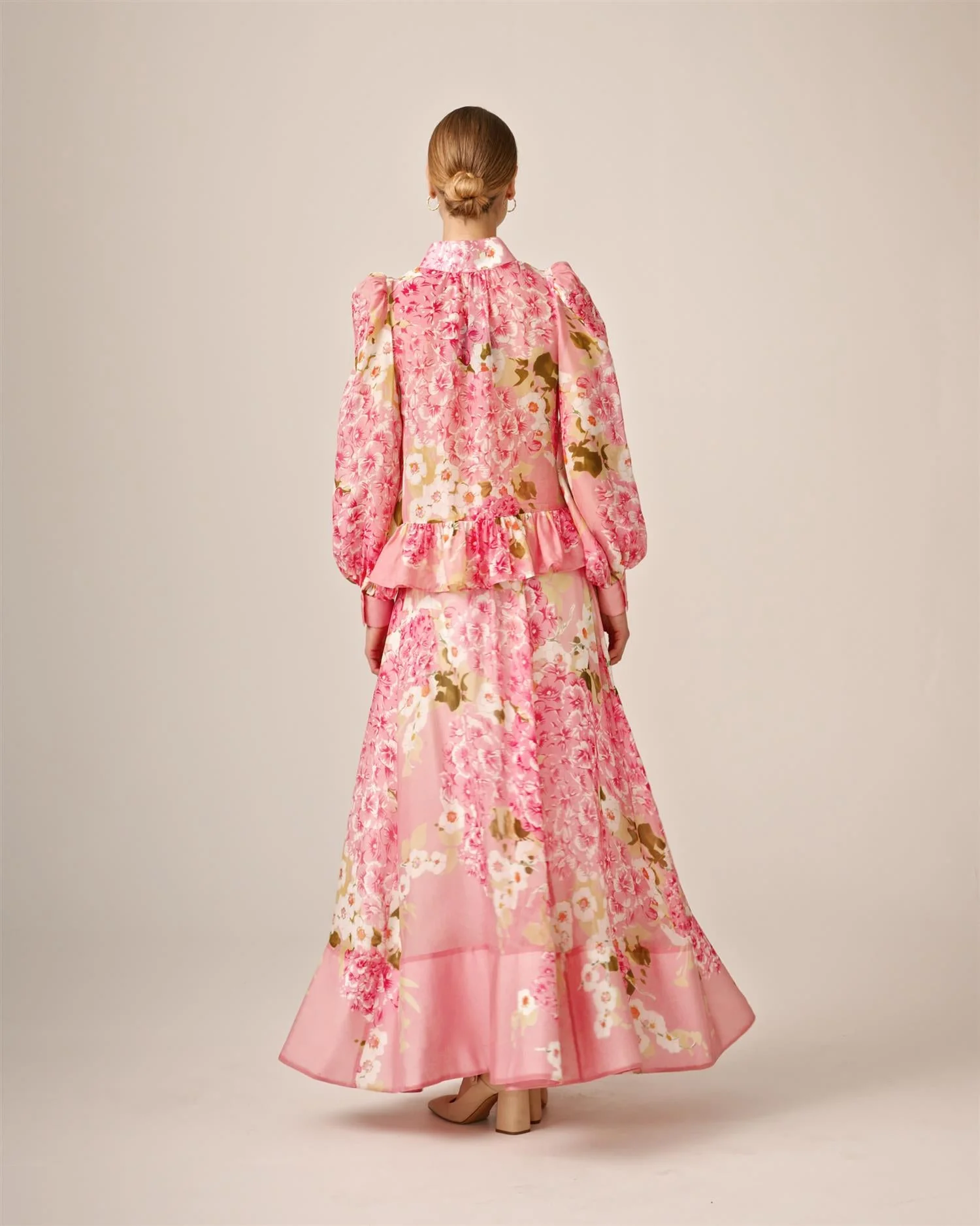 Organza Shirt Cherry Blossom - Image 5