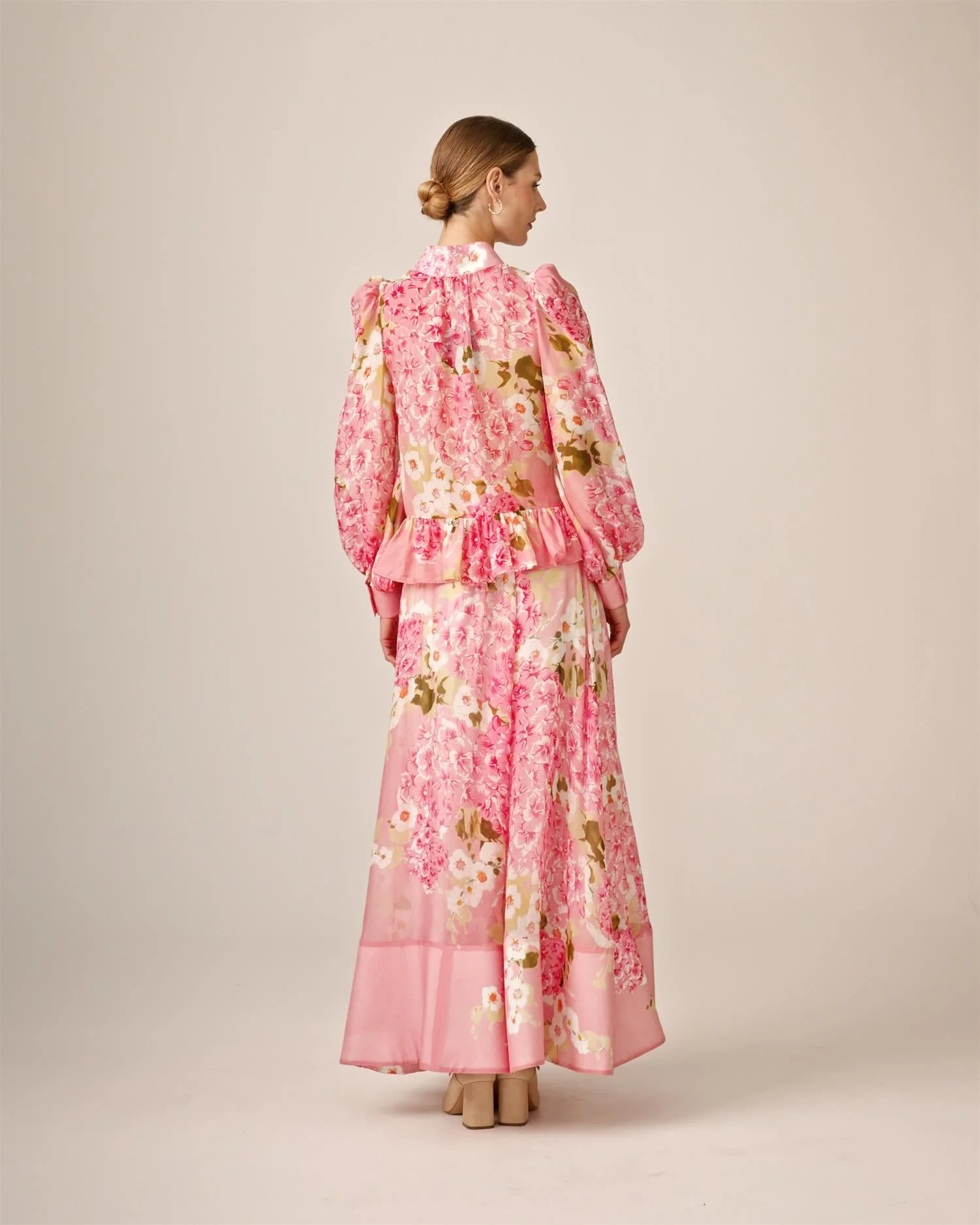Organza Shirt Cherry Blossom - Image 6