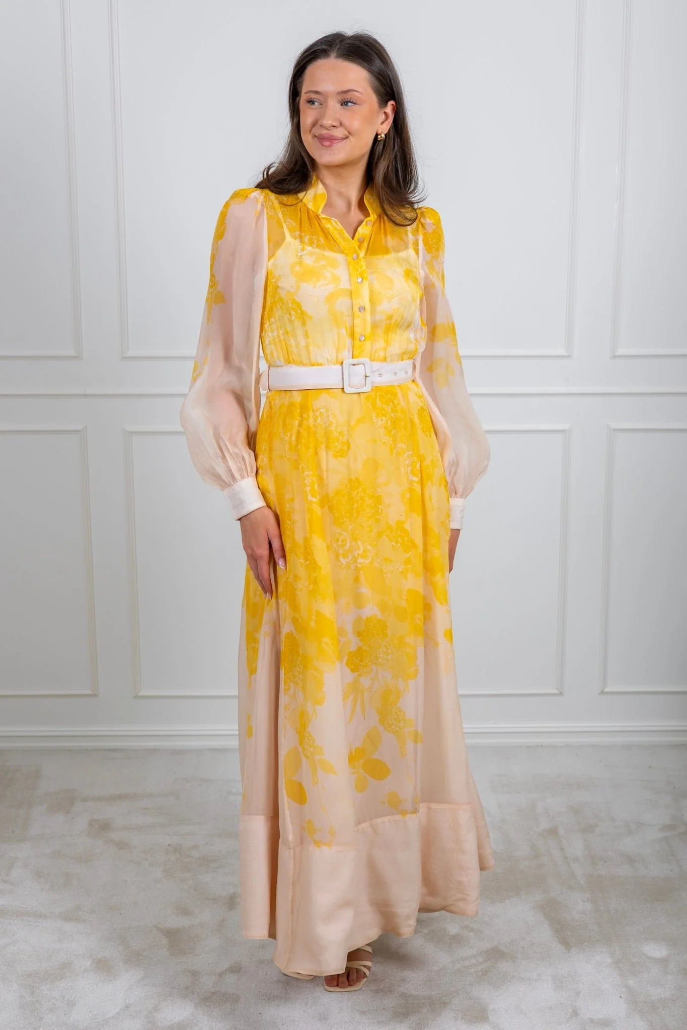 Organza Belt Dress Daylight