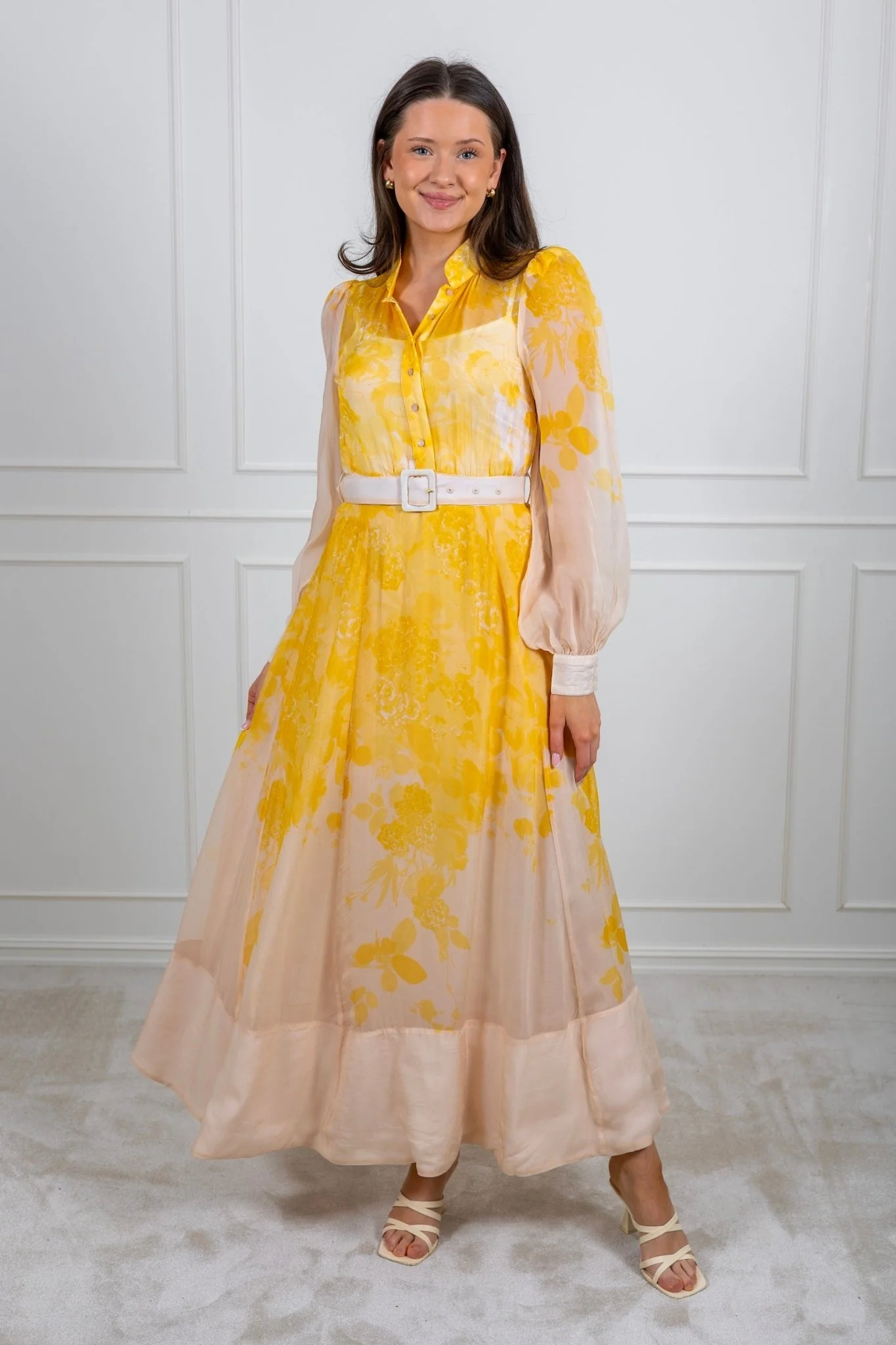 Organza Belt Dress Daylight - Image 2