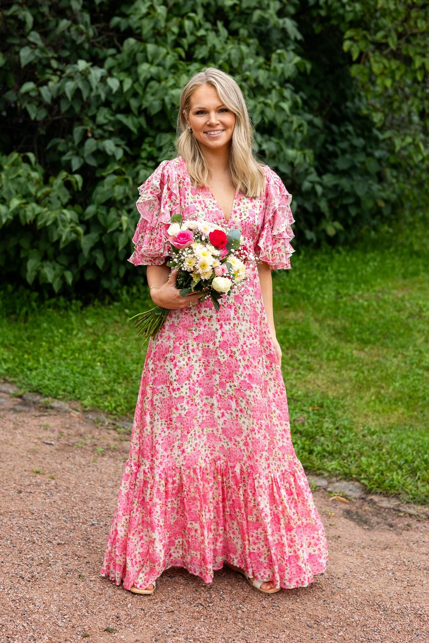 Cupro Maxi Dress Summerfield - Image 2