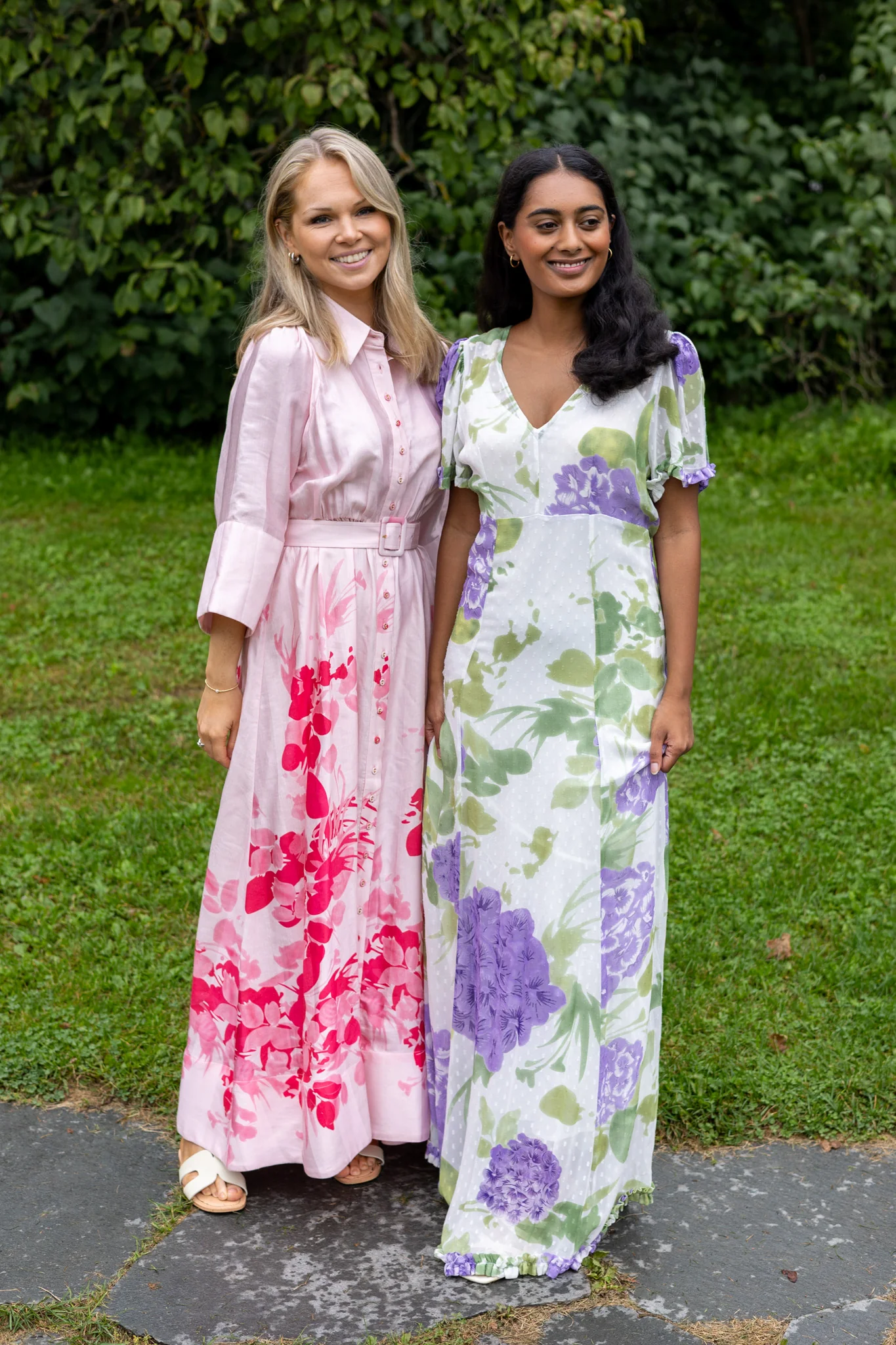 Viscose Collared Dress Pink Field - Image 8