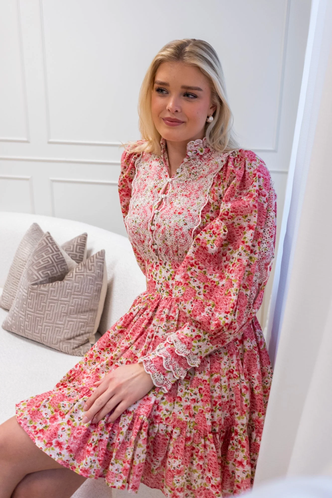 Cotton Slub Mini Dress Summer Fields - Image 7