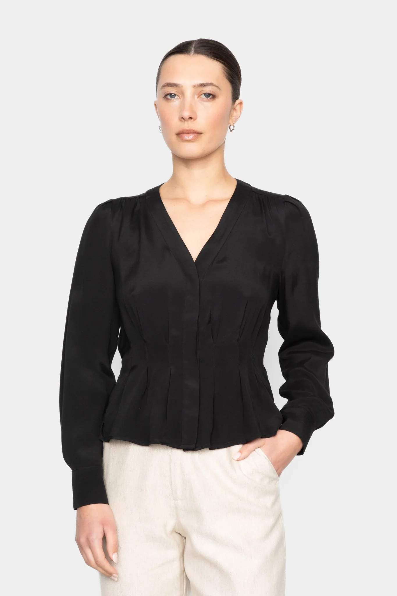 Flavia Blouse Black - Image 3