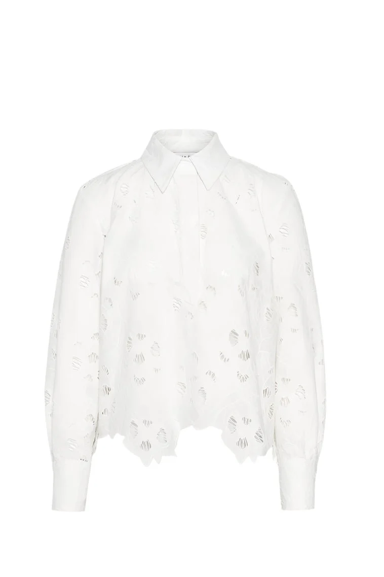 Ravena Blouse Cream - Image 2