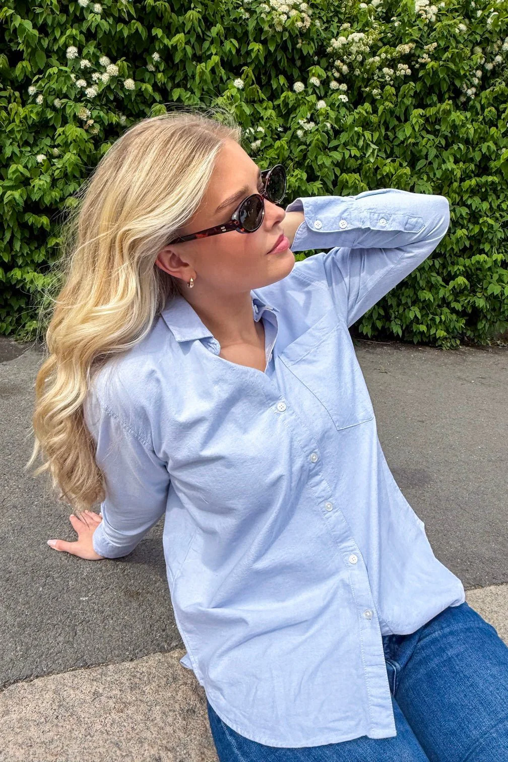 Bibi Shirt Ice Blue