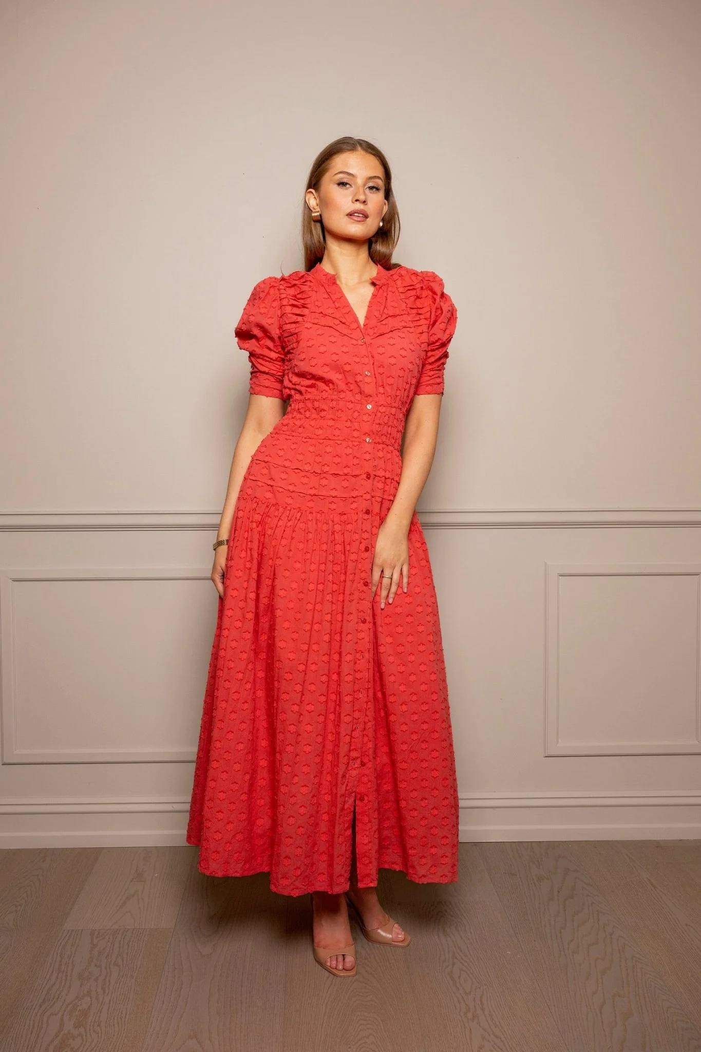 Fabienne Dress Candid Apple - Image 2