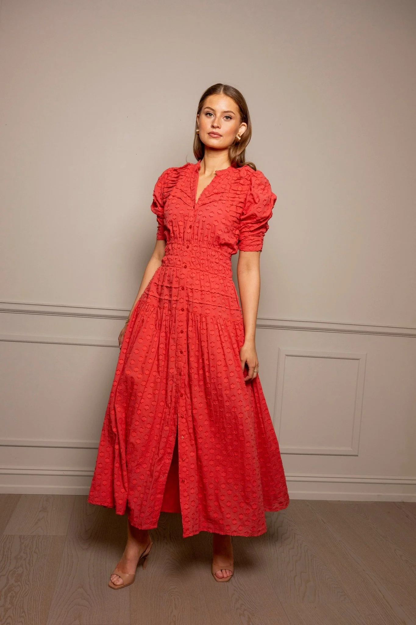 Fabienne Dress Candid Apple - Image 3