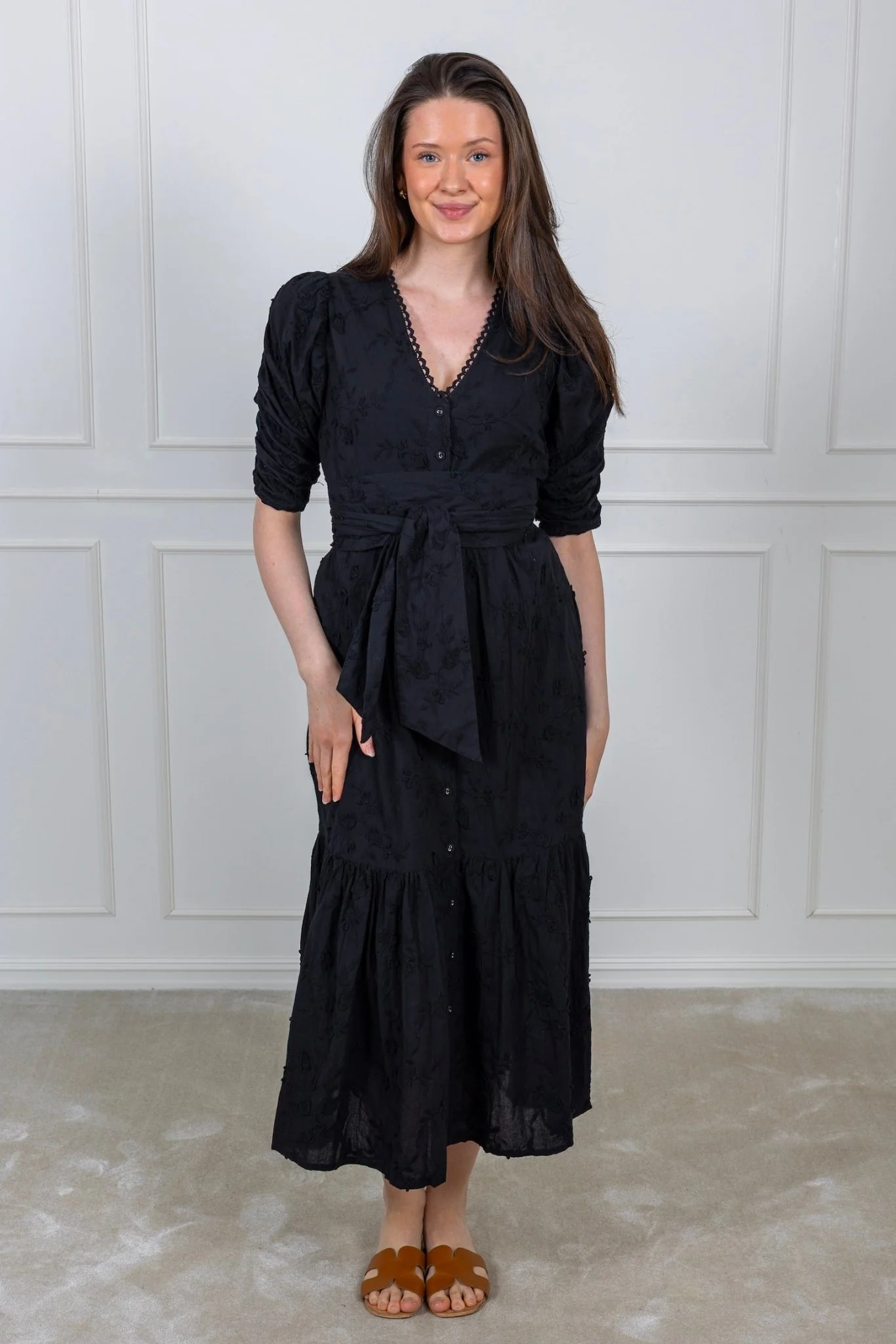 Sylvie Dress Matte Black - Image 6