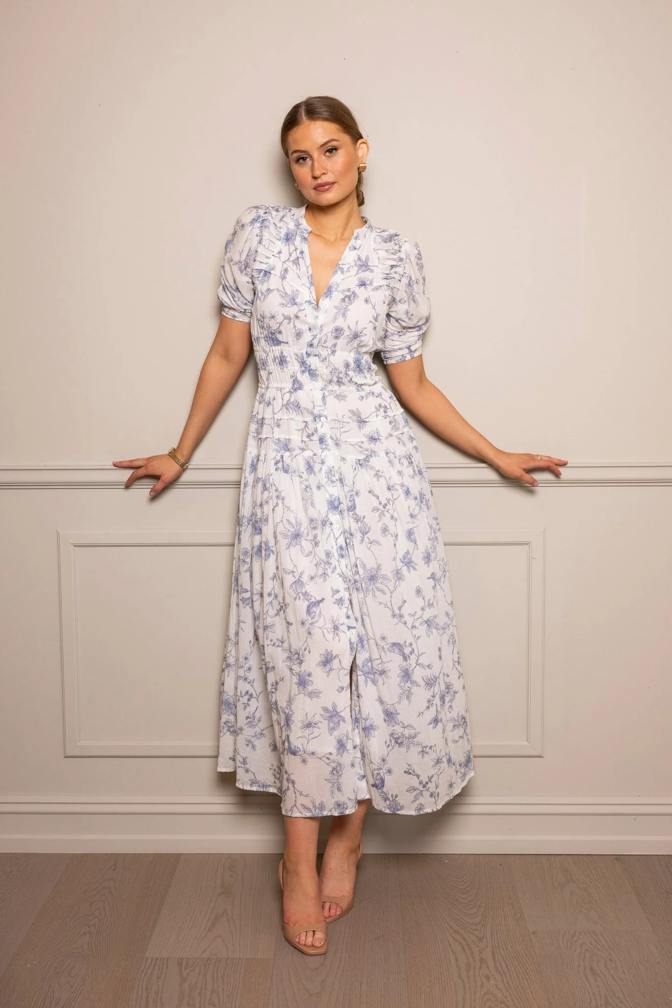 Fabienne Dress Blue Bird - Image 4