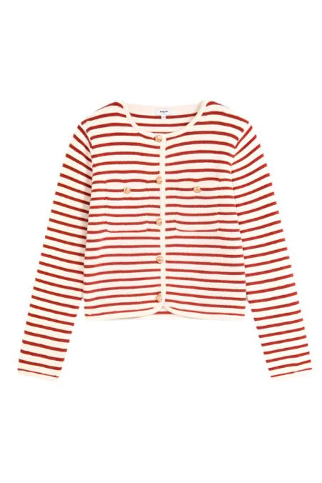 Gabriel Cardigan Blanc Casse - Image 2