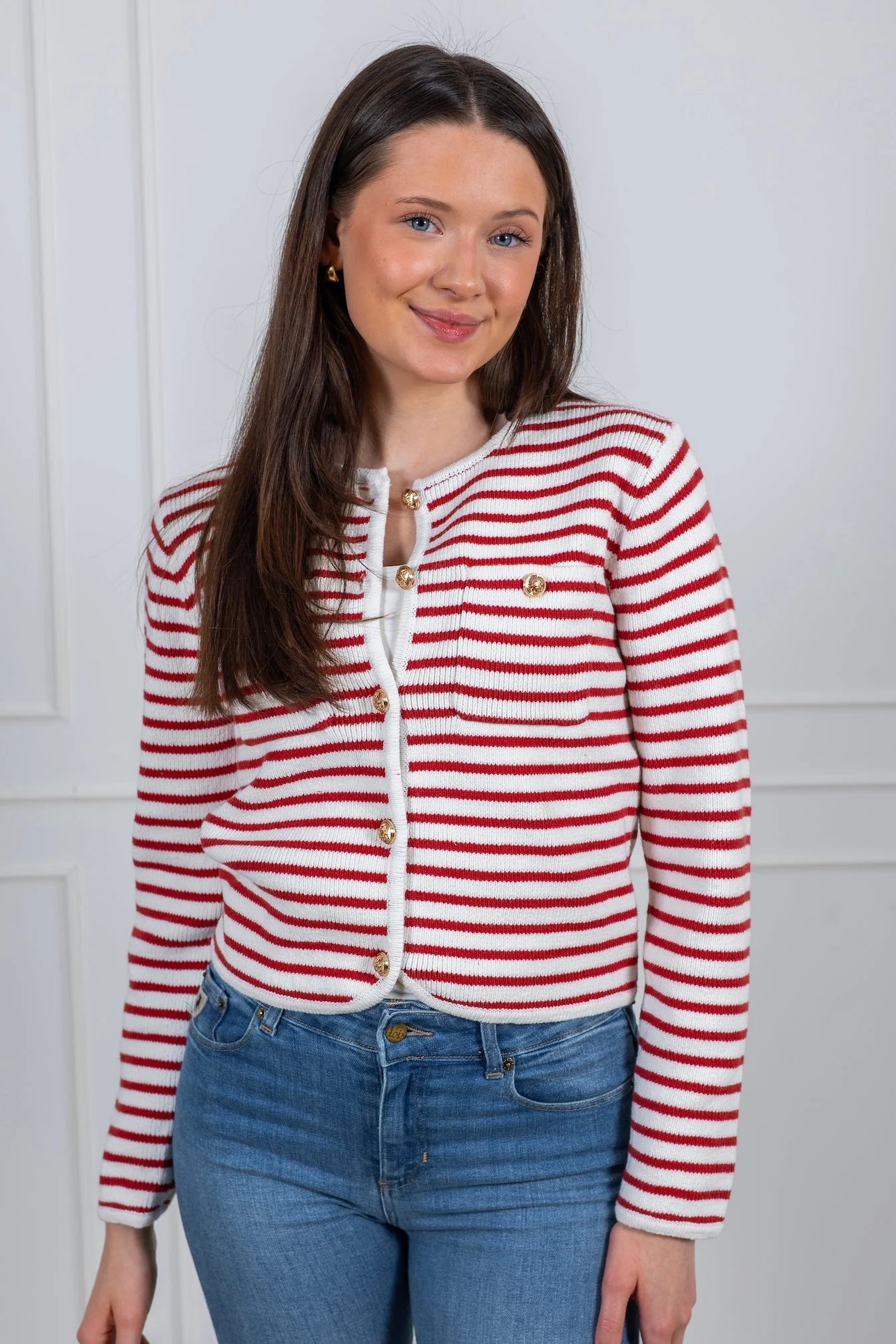 Gabriel Cardigan Blanc Casse - Image 3