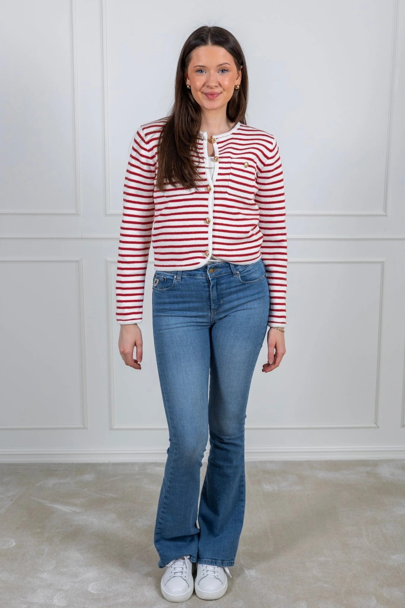 Gabriel Cardigan Blanc Casse - Image 6