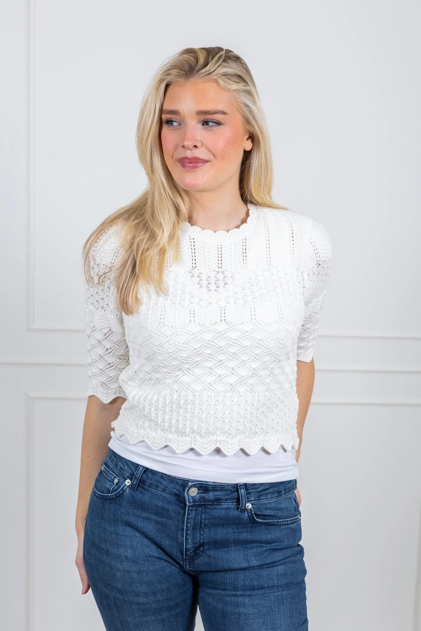 Panach Pull Blanc Casse