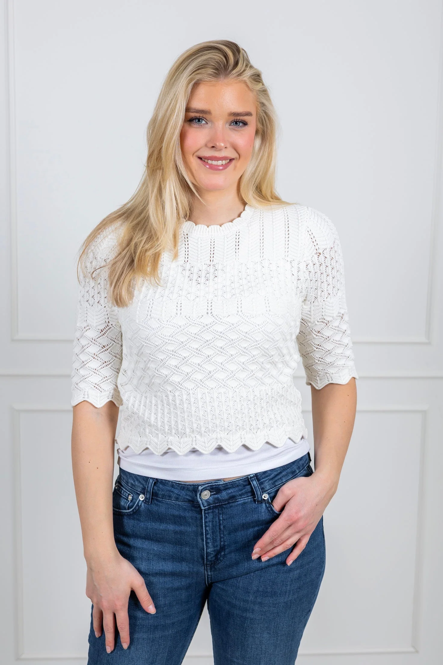 Panach Pull Blanc Casse - Image 3