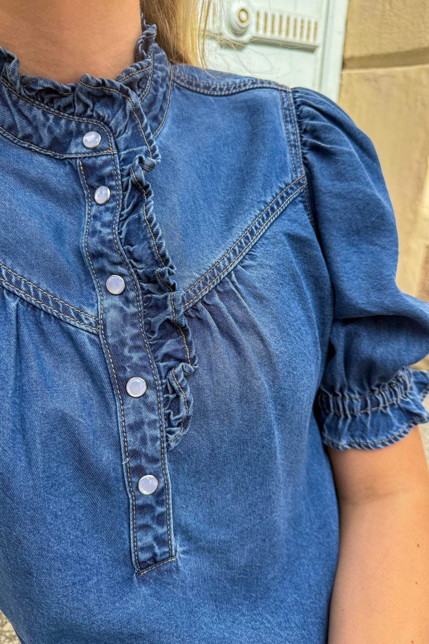 Louise Top Bleu Jeans - Image 3