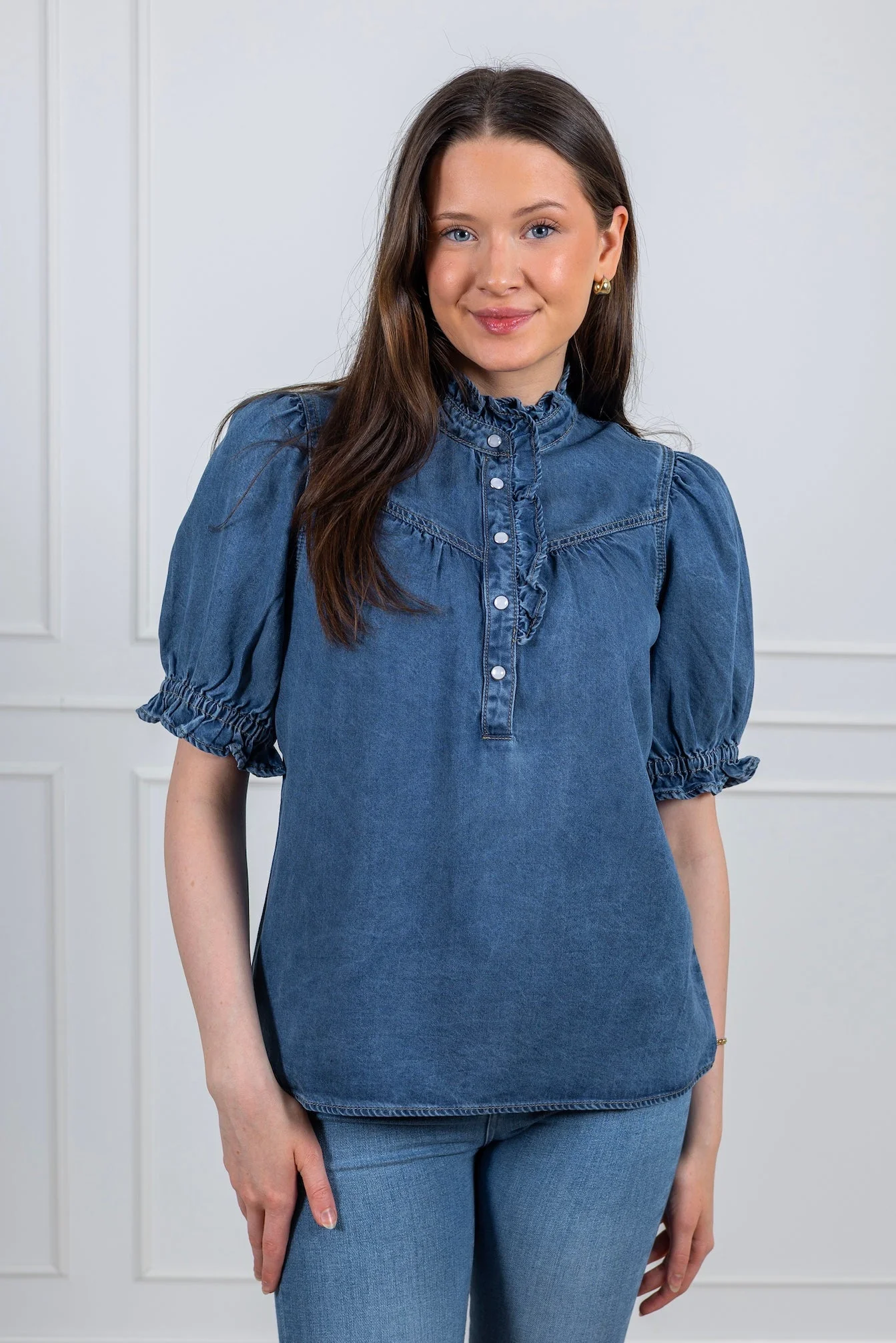 Louise Top Bleu Jeans - Image 4