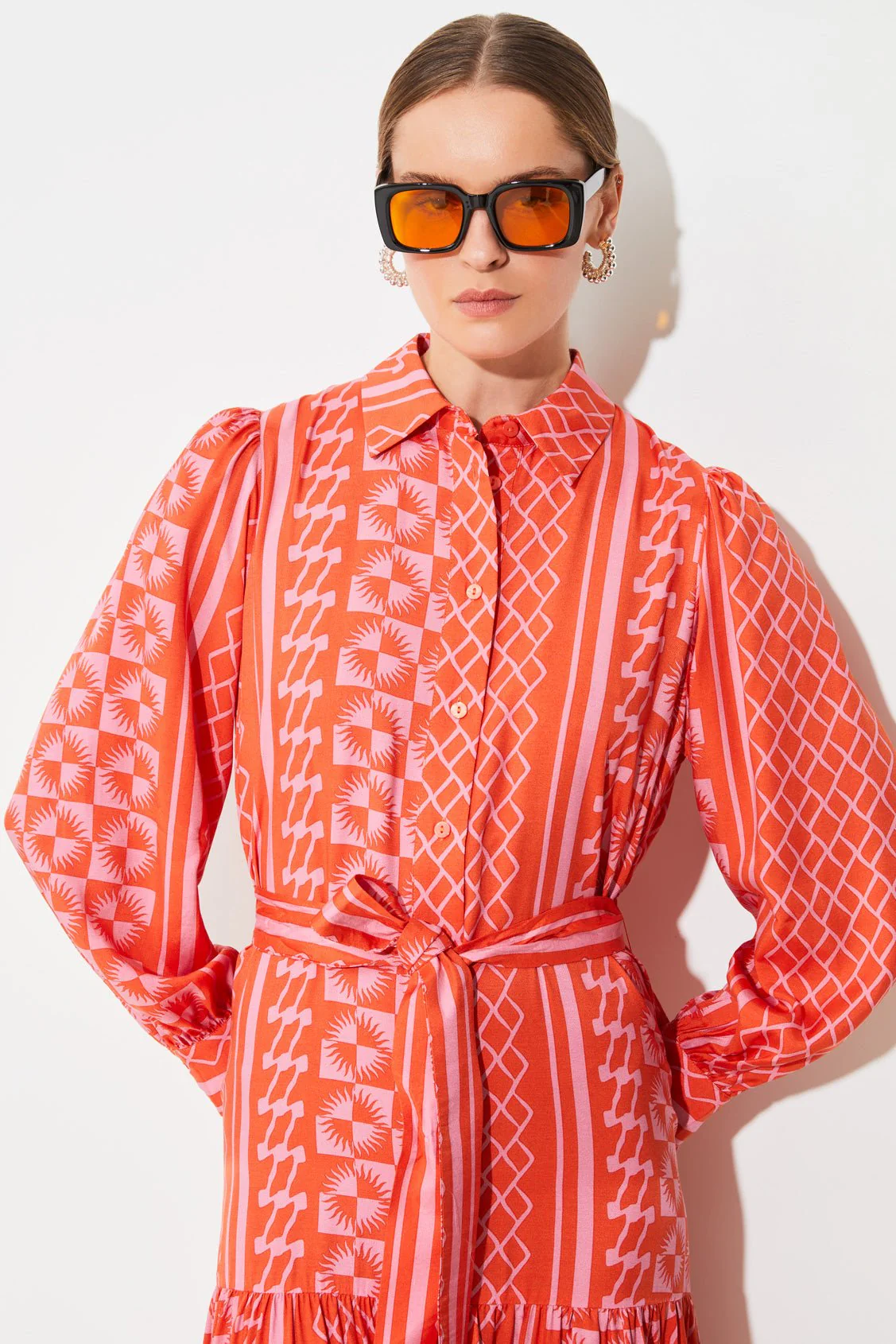 Chadia Dress Geranium - Image 11