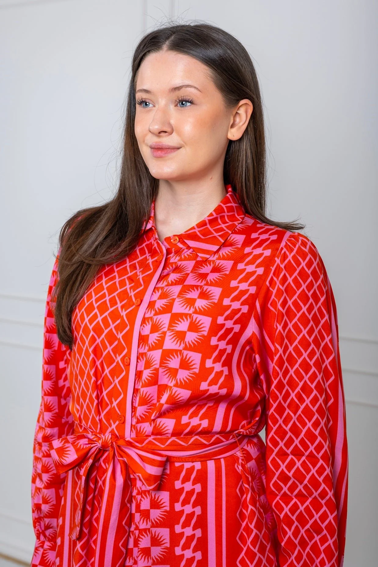 Chadia Dress Geranium - Image 6
