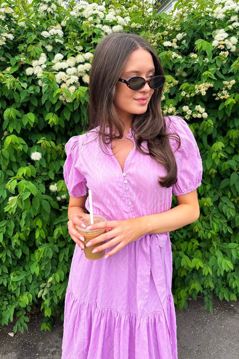 Carla Dress Mauve - Image 4