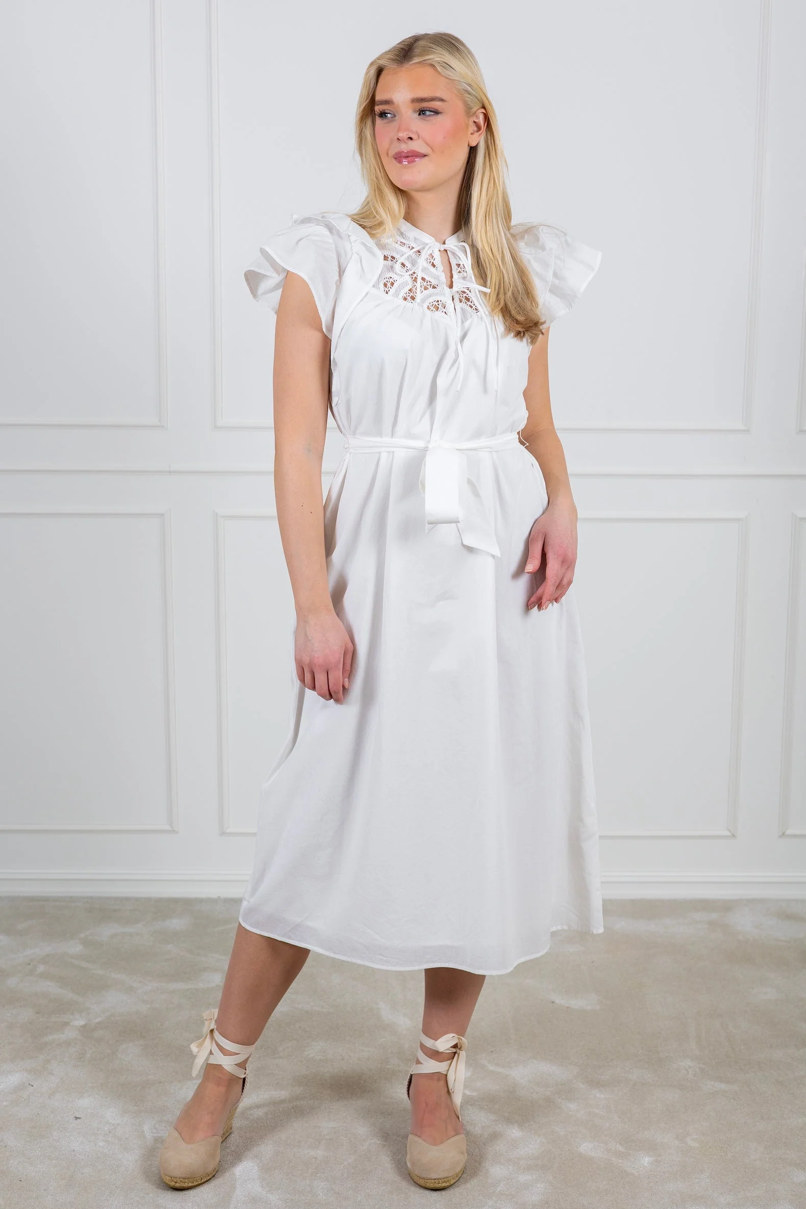 Cedra Dress Blanc Casse - Image 2