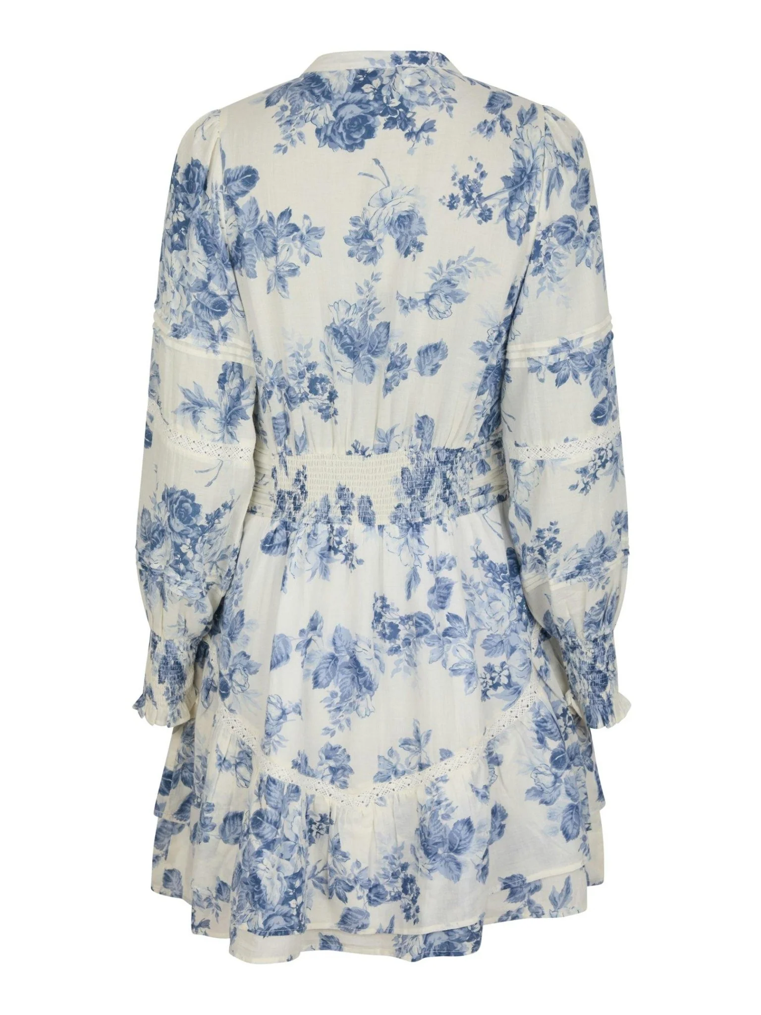 Roberta Flower Flow Dress Light Blue - Image 8