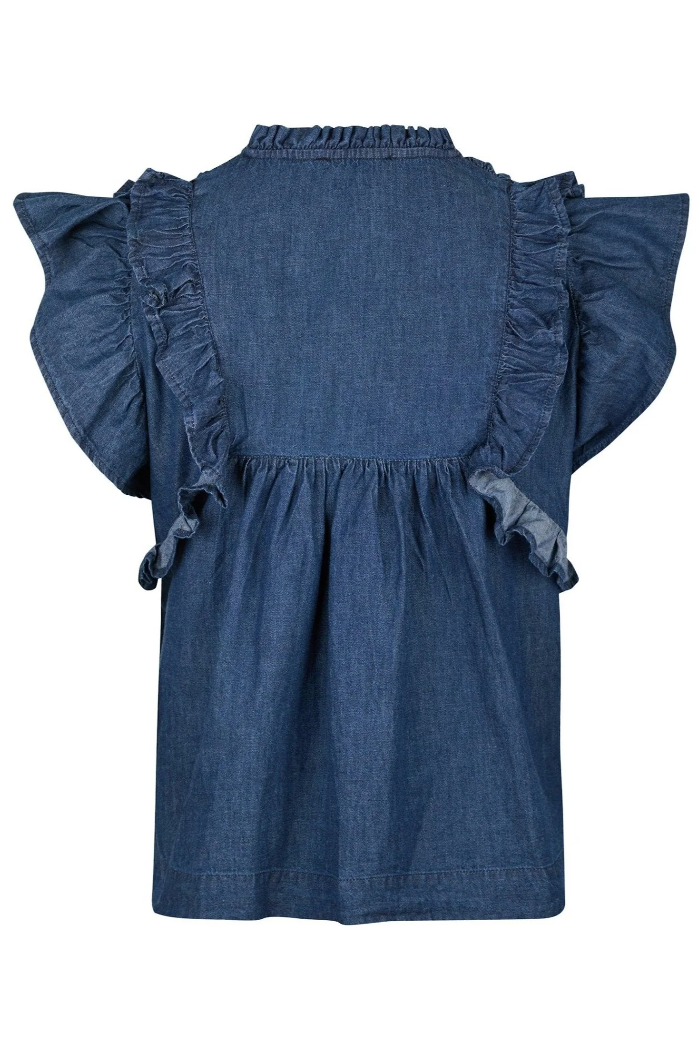 Jayla Denim Top Blue - Image 11